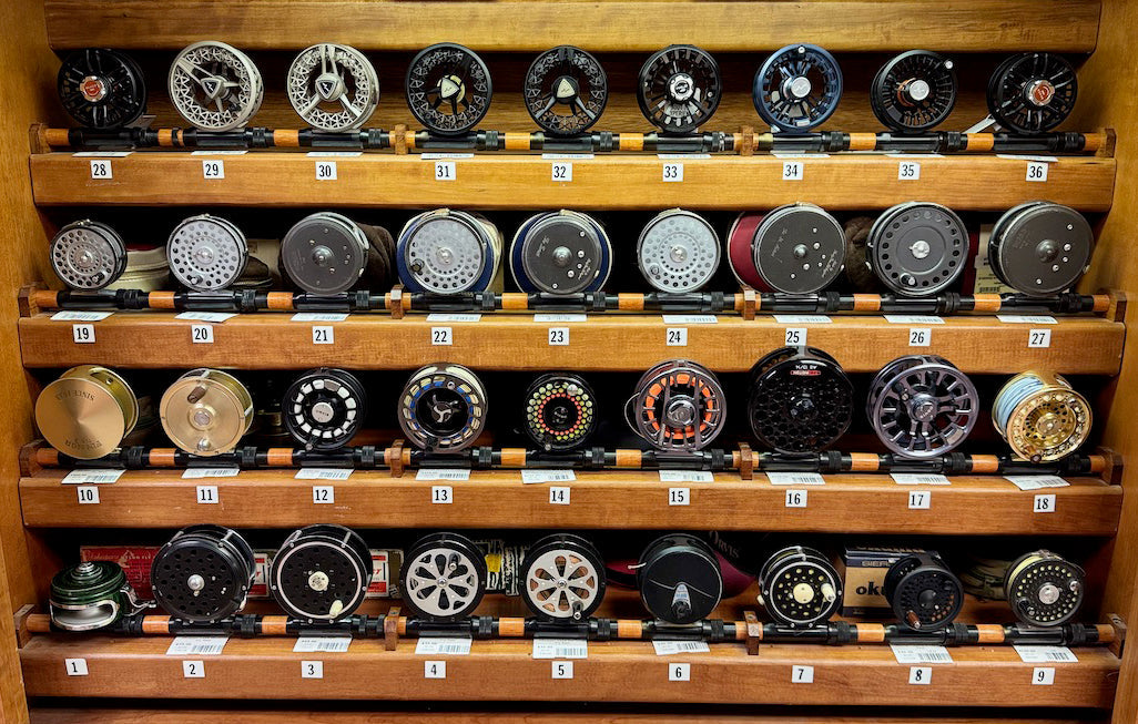 collector fly reels Seigler Lever Drag Reel Seven Mile Fly Shop Constructed of very high quality die BASEBALL REELS Mayfly Outdoors