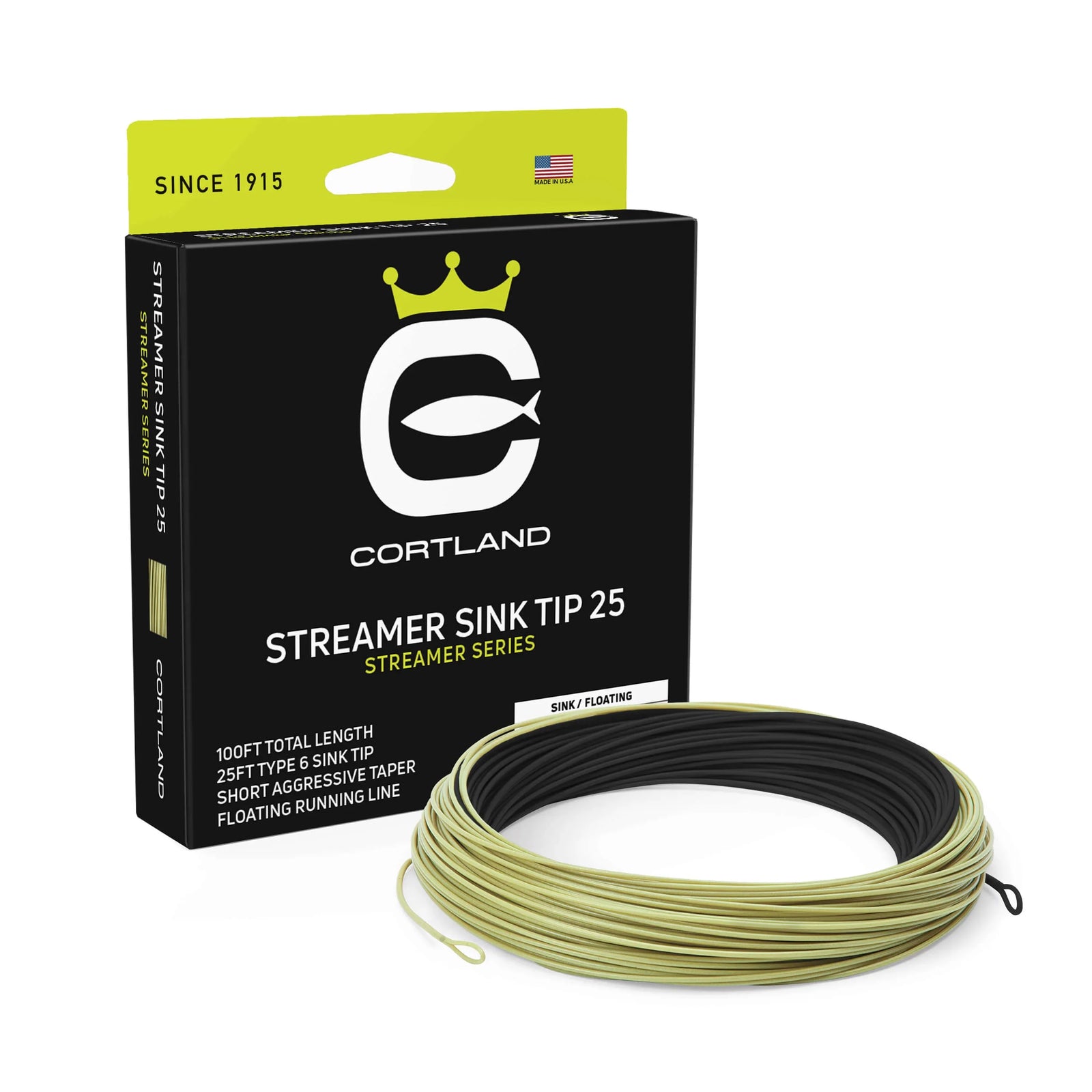 Cortland - Streamer Sink Tip 25 WFS/F 240