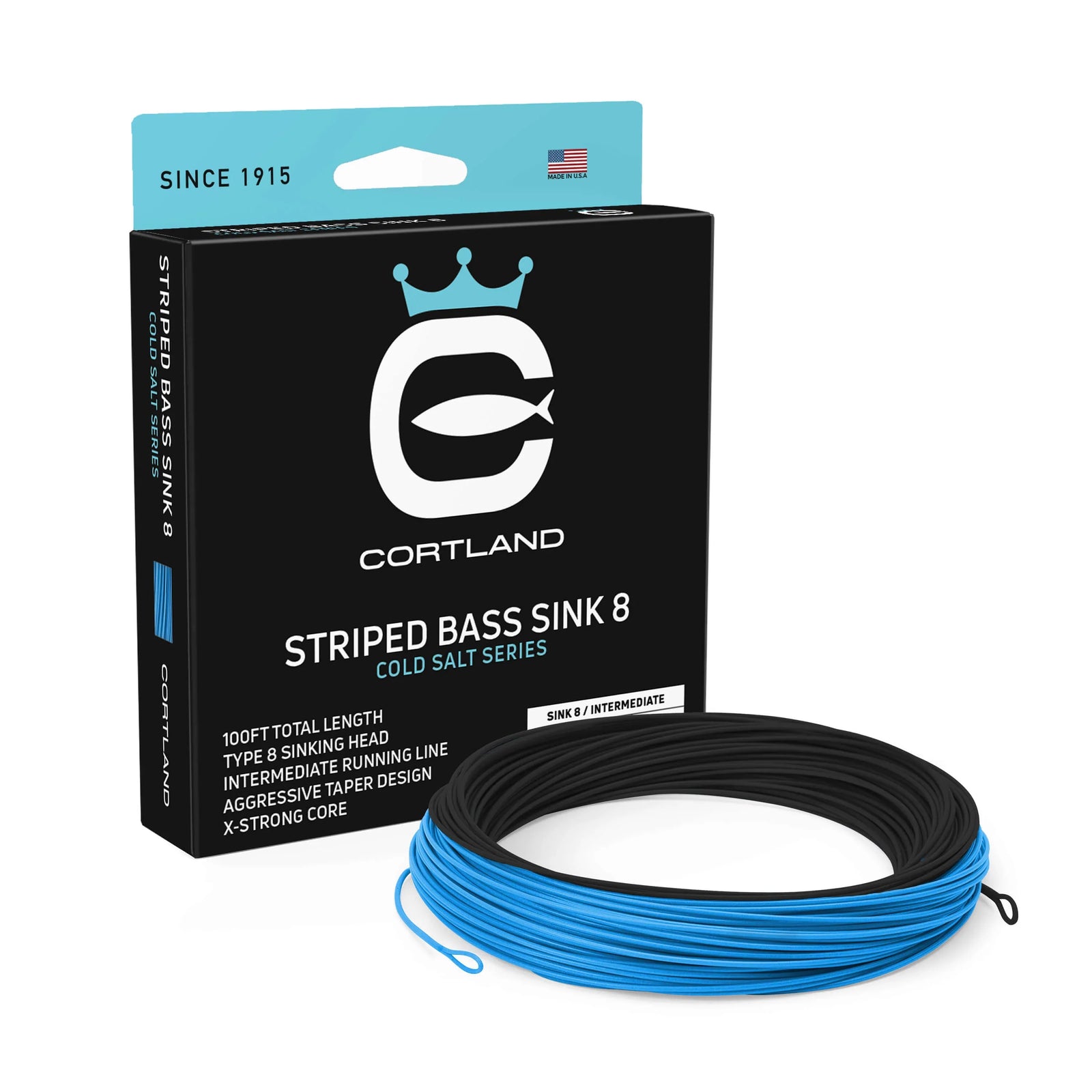Cortland - Striped Bass Sink 8 WF10S/I