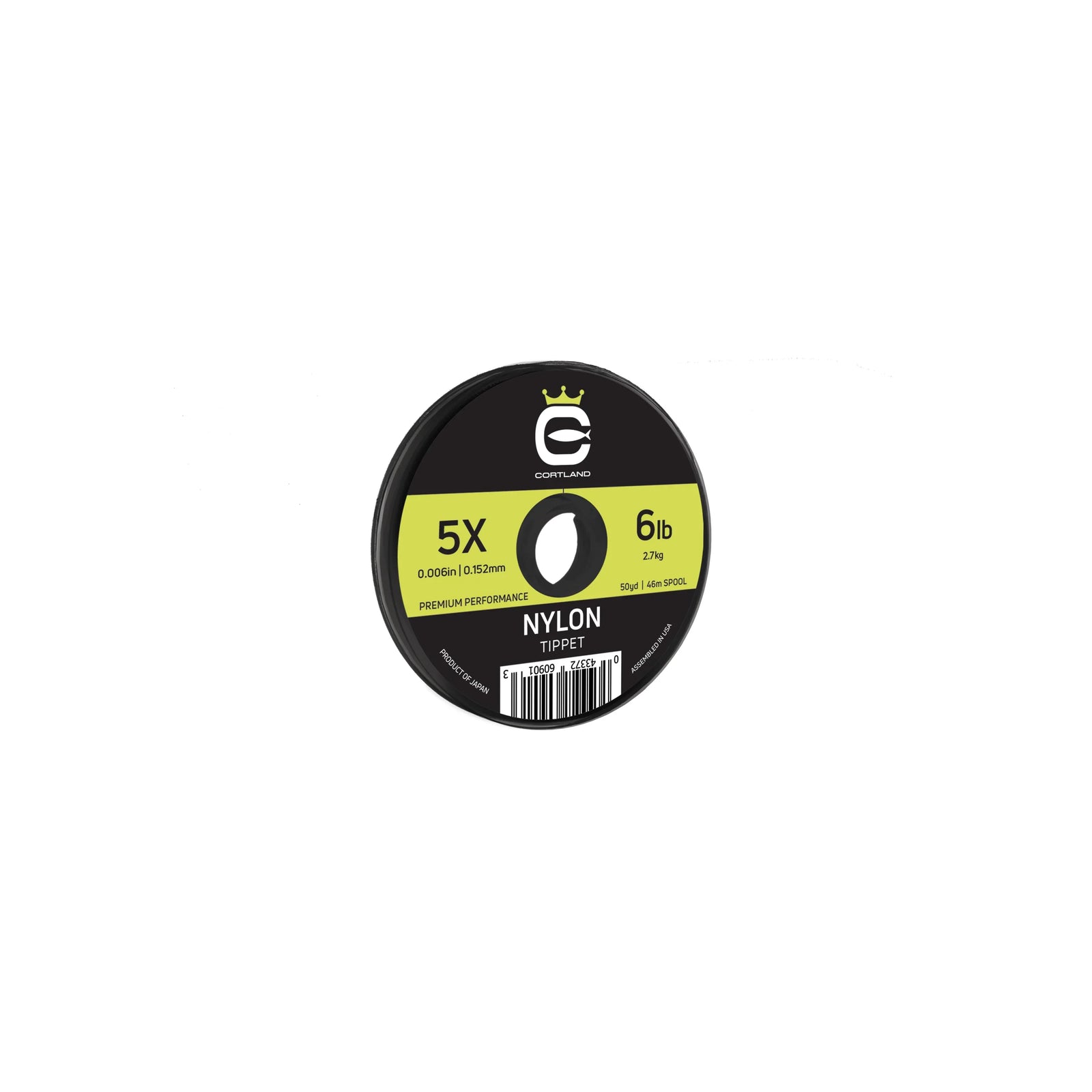 Cortland - Nylon Tippet 6X - 4.2 LB