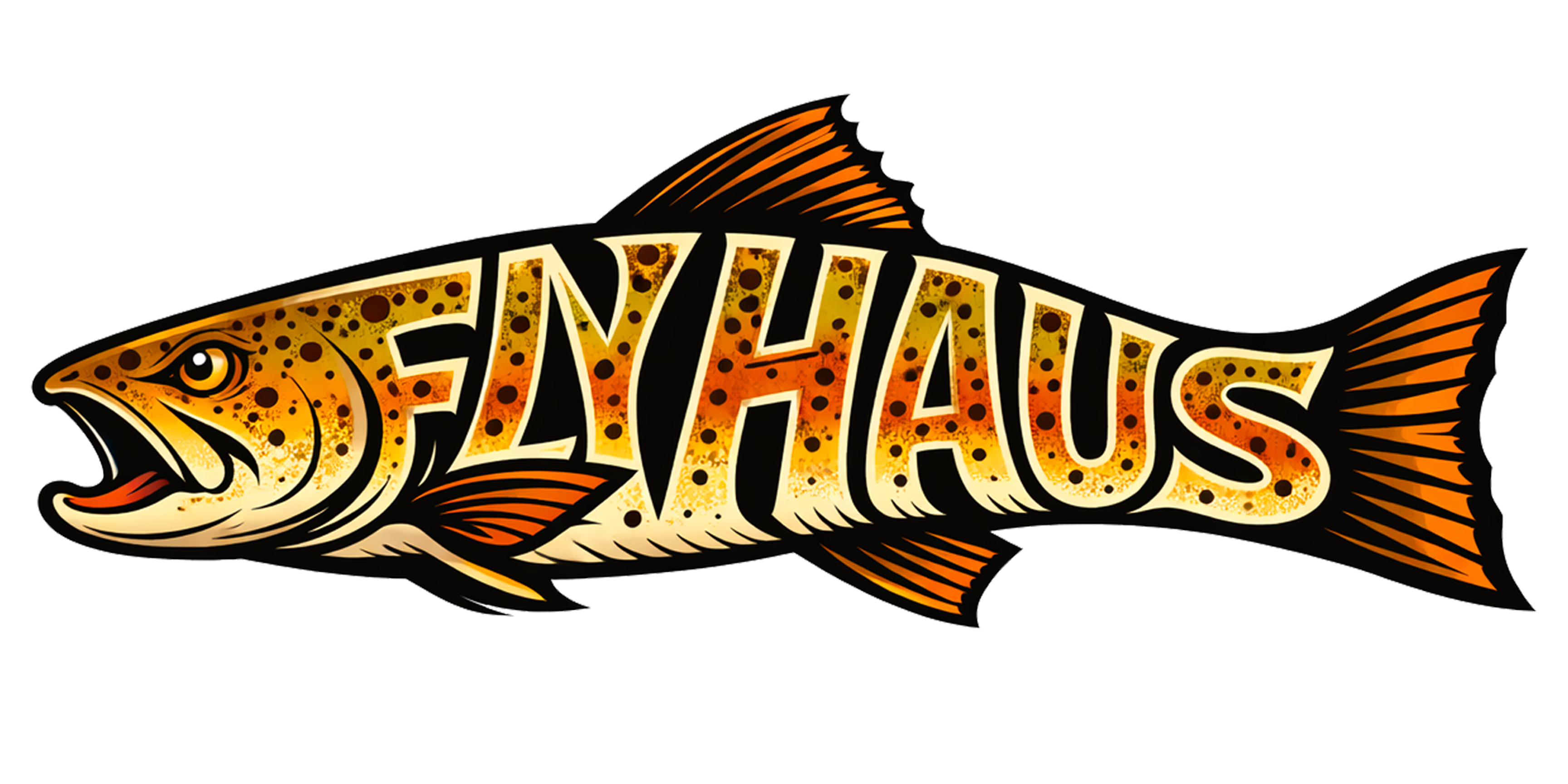 FLY HAUS - Brown Trout Sticker
