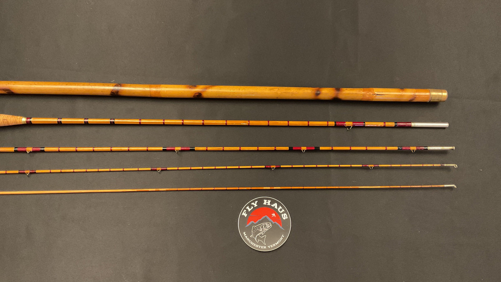 Abercrombie & Fitch - Touradif Bamboo Fly Rod 8'0" 4wt Abercrombie & Fitch - Touradif Bamboo Fly Rod 8'0" 4wt