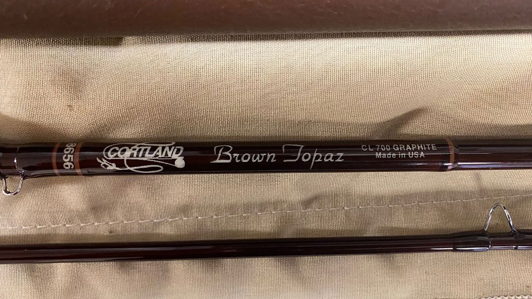 Cortland - Brown Topaz Fiberglass 8’6" 5wt