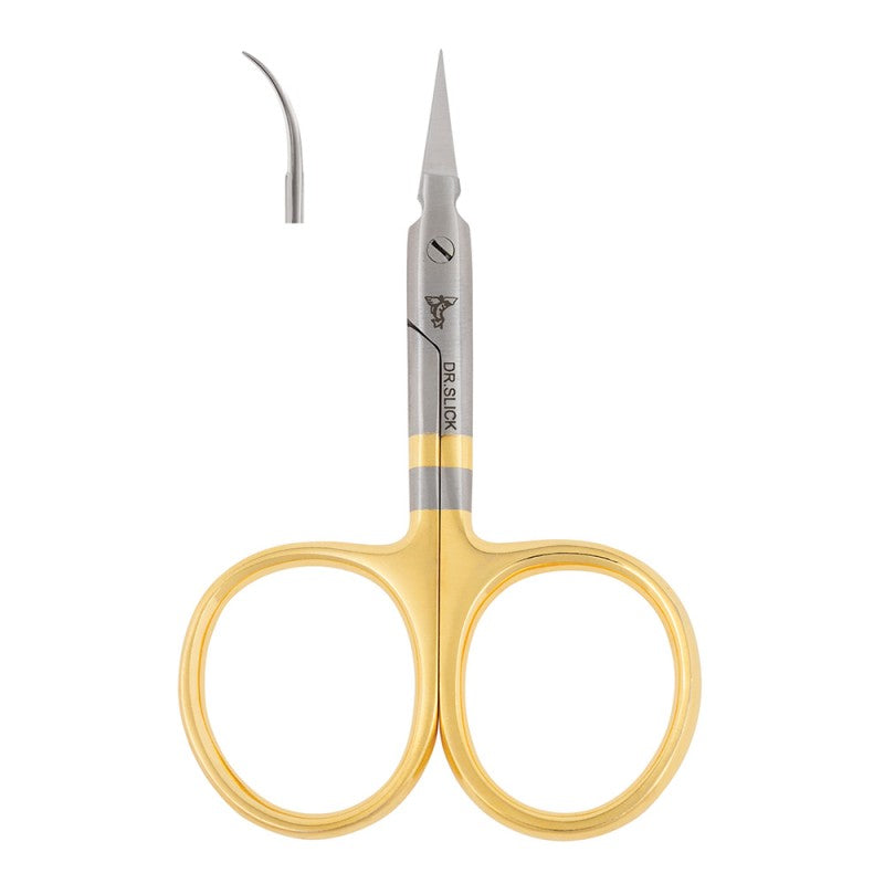 Dr. Slick - Arrow Scissor Curved - 3.5 in