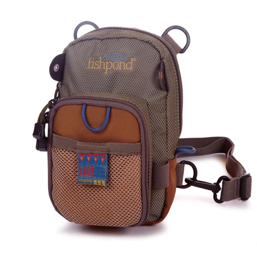 Fishpond - San Juan Vertical Chest Pack - Saddle Brown