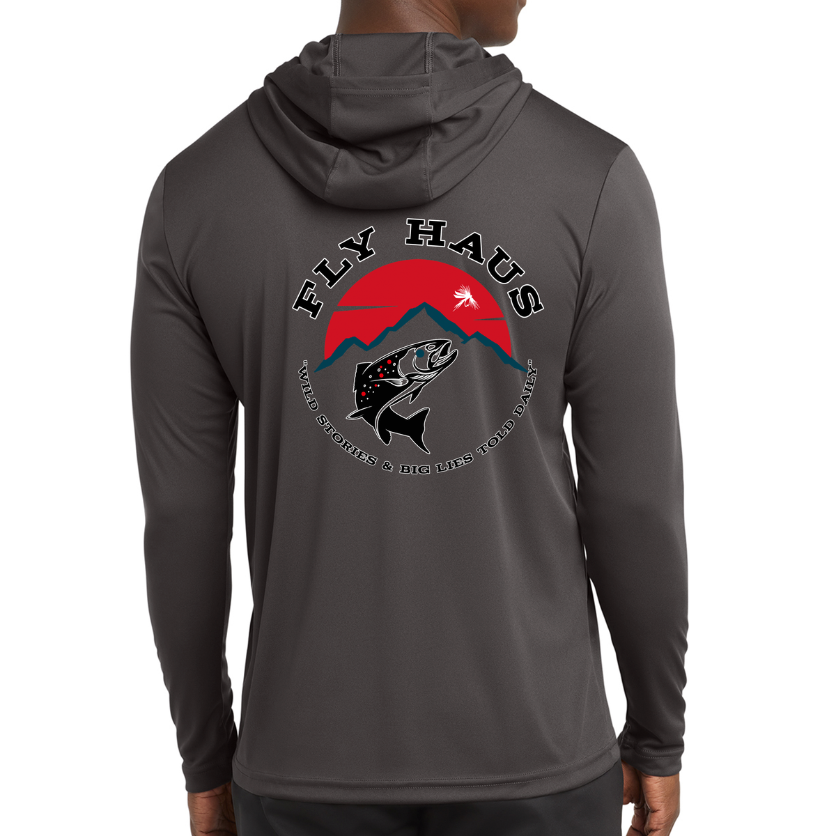 FLY HAUS - Sun Hoodie - Grey (L)