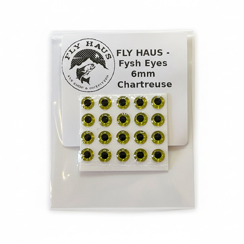 FLY HAUS - Fysh Eyes 6mm Chartreuse