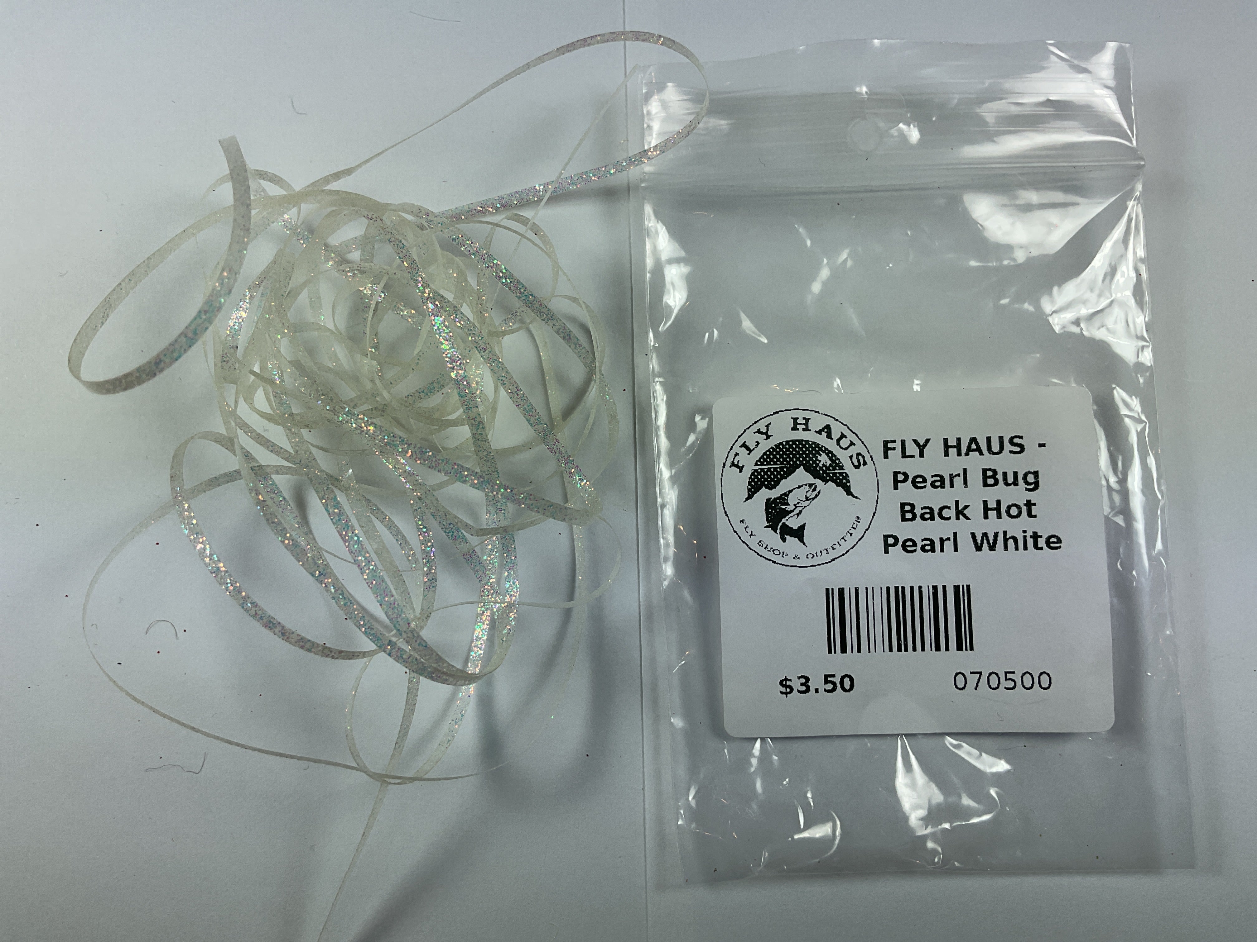 FLY HAUS - Pearl Bug Back Hot Pearl White
