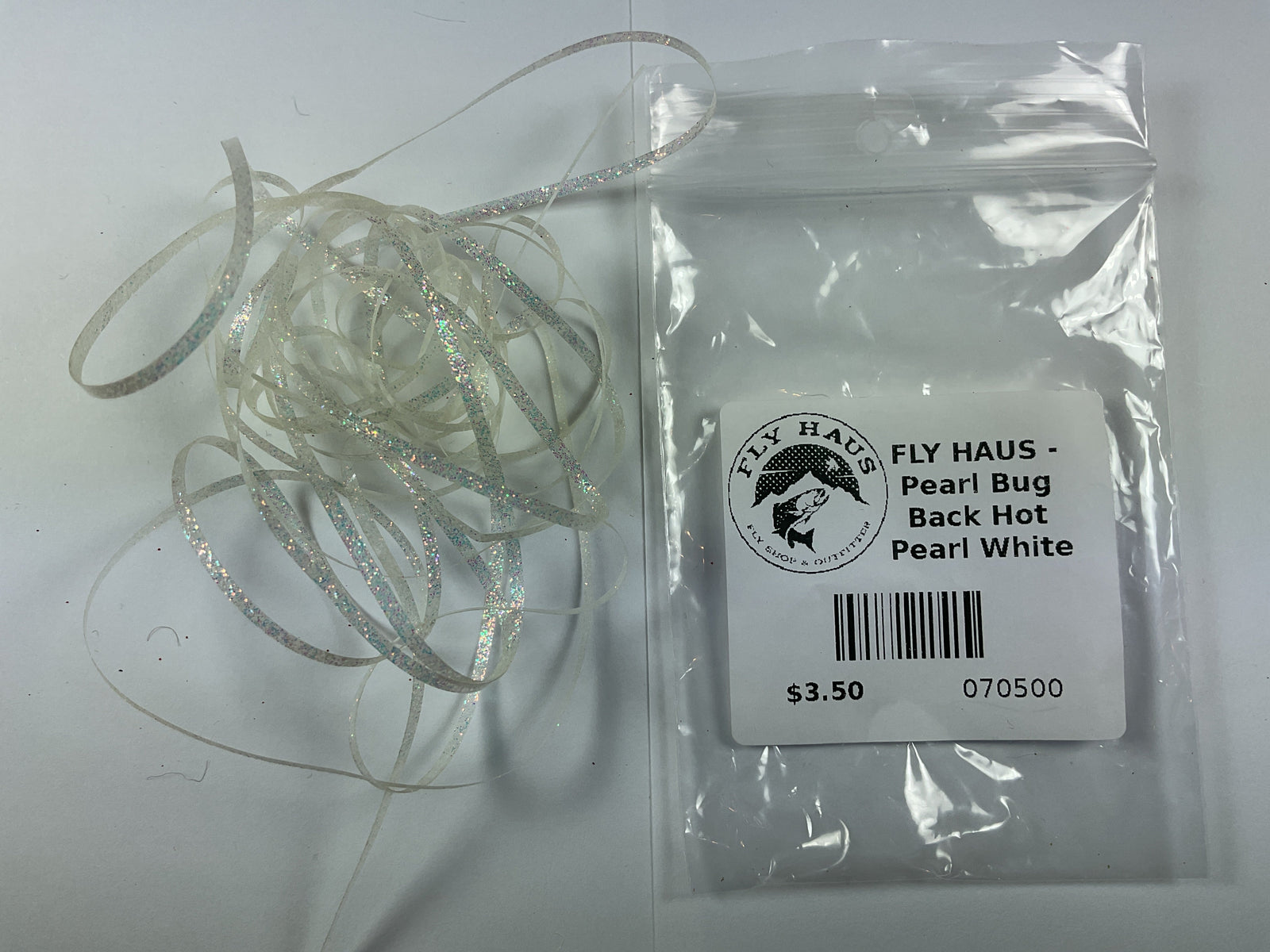 FLY HAUS - Pearl Bug Back Hot Pearl White