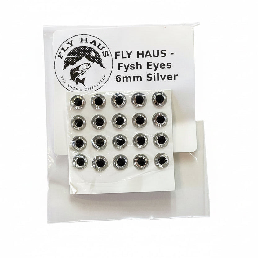 FLY HAUS - Fysh Eyes 6mm Silver
