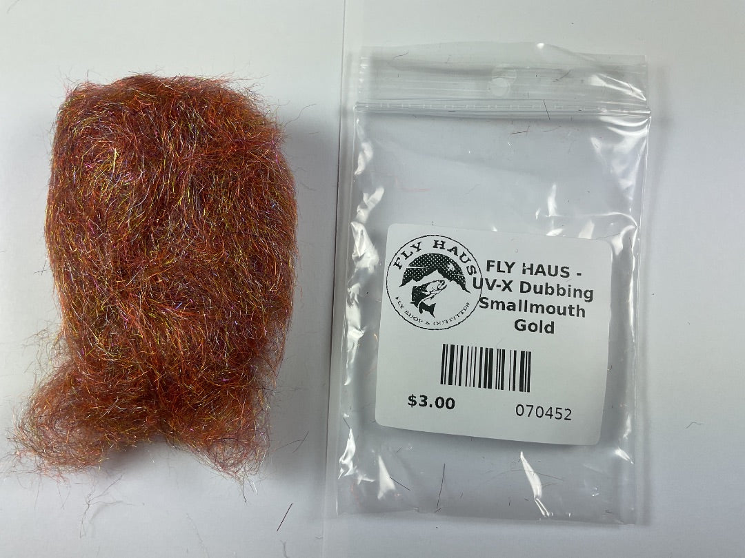 FLY HAUS - UV-X Dubbing Smallmouth Gold