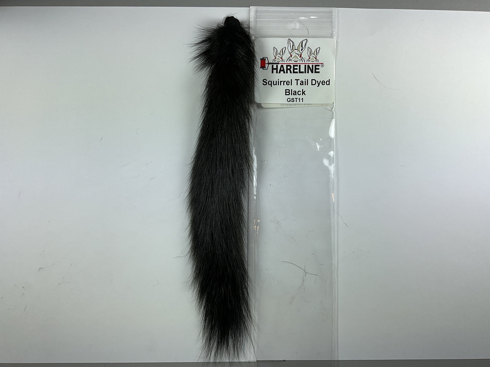 Squirrel Tail Dyed Black #11
