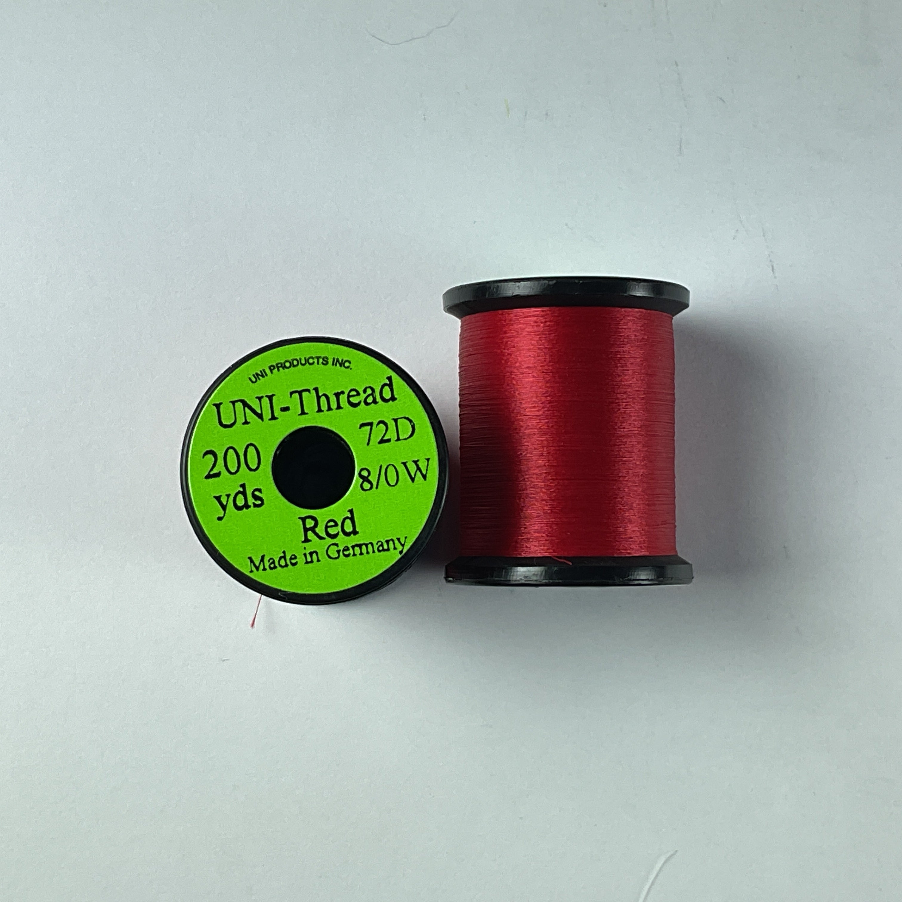 Uni 8/0 Waxed Thread Red #310
