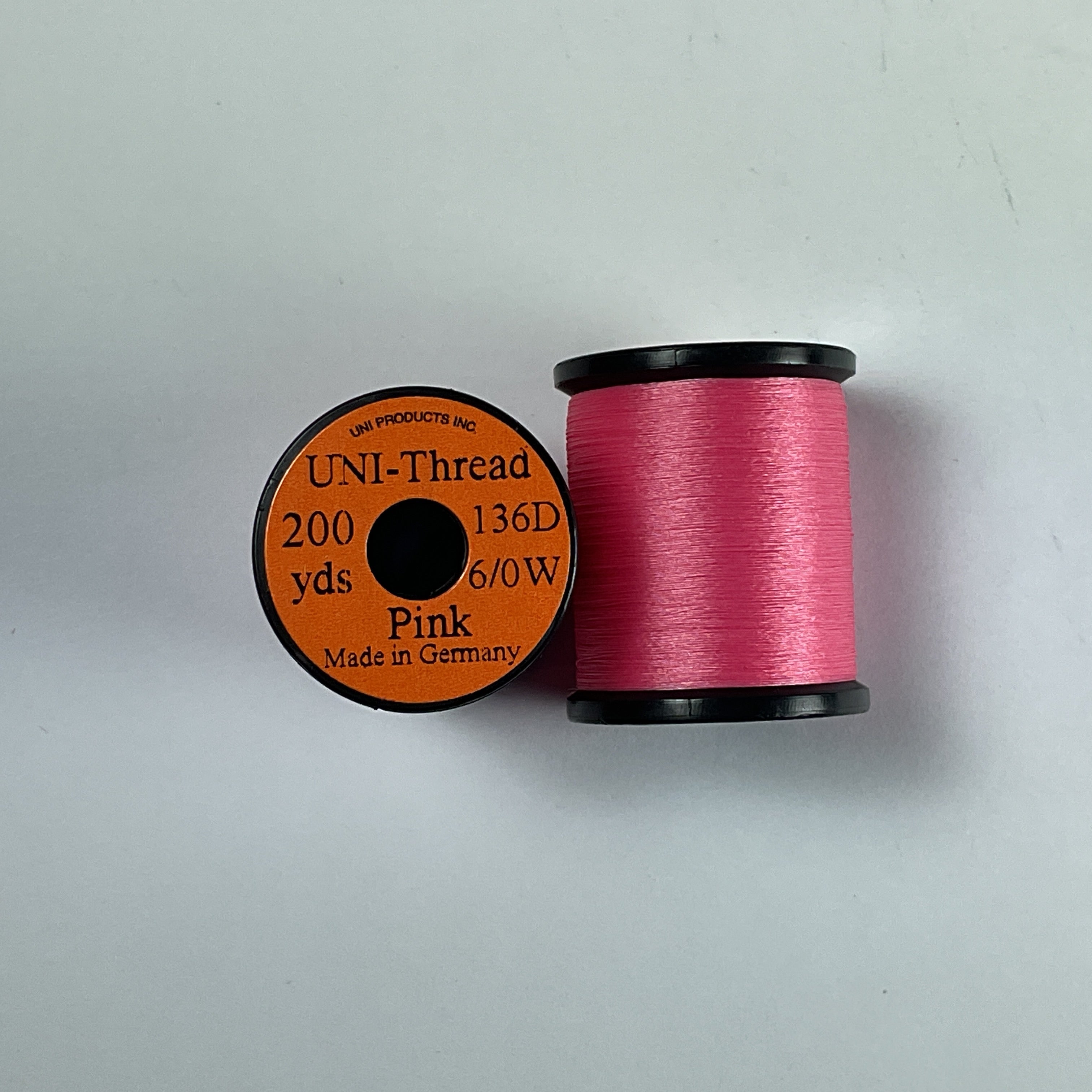 Uni 6/0 Waxed Thread Pink #289