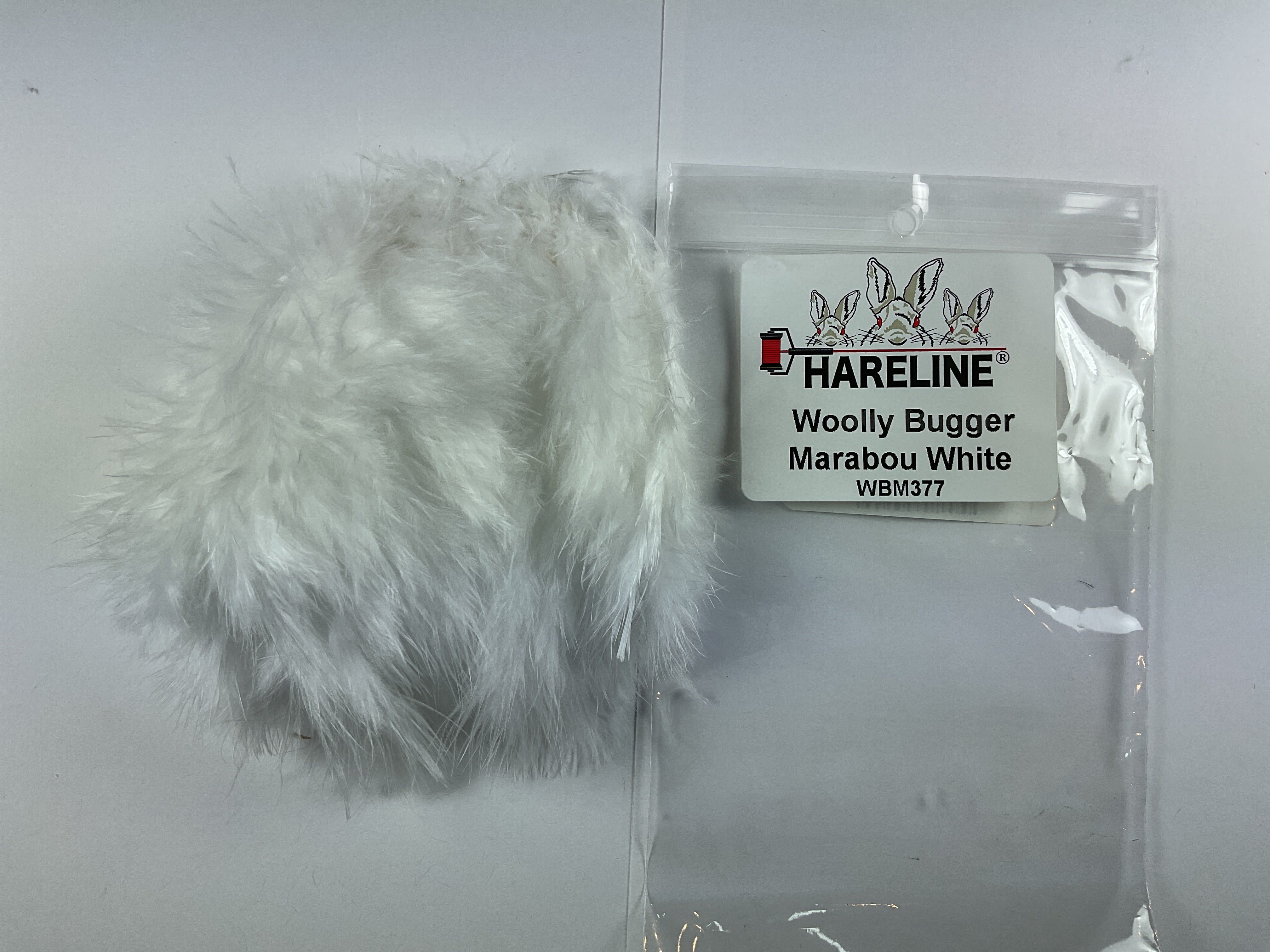 Wooly Bugger Marabou White #377