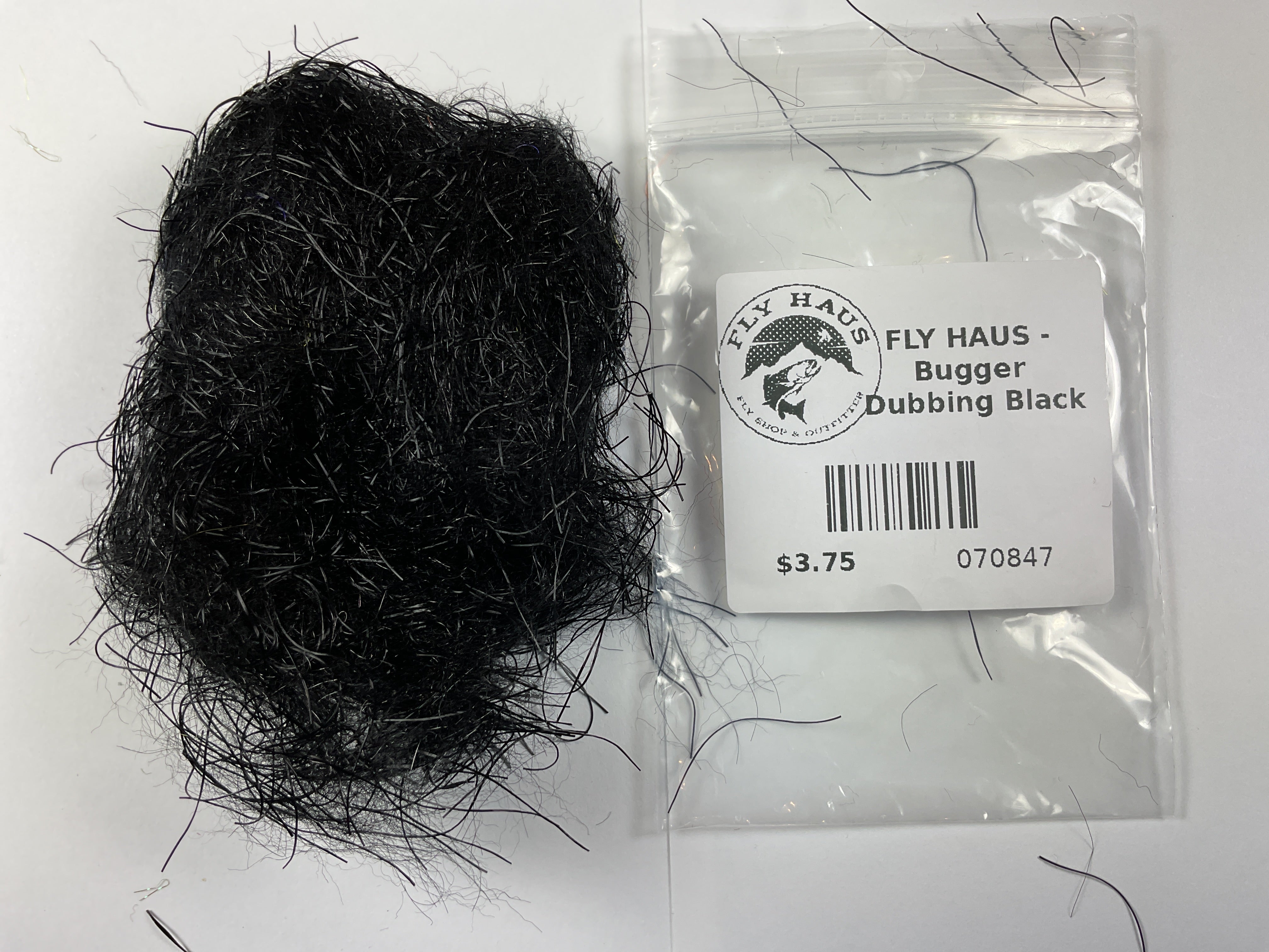 FLY HAUS - Bugger Dubbing Black