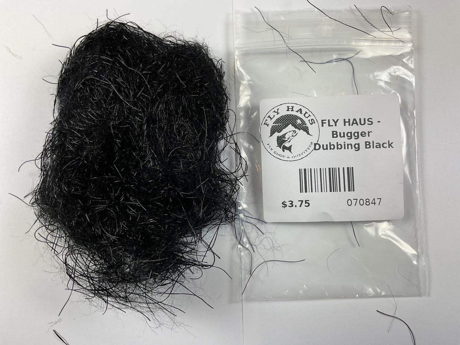 FLY HAUS - Bugger Dubbing Black