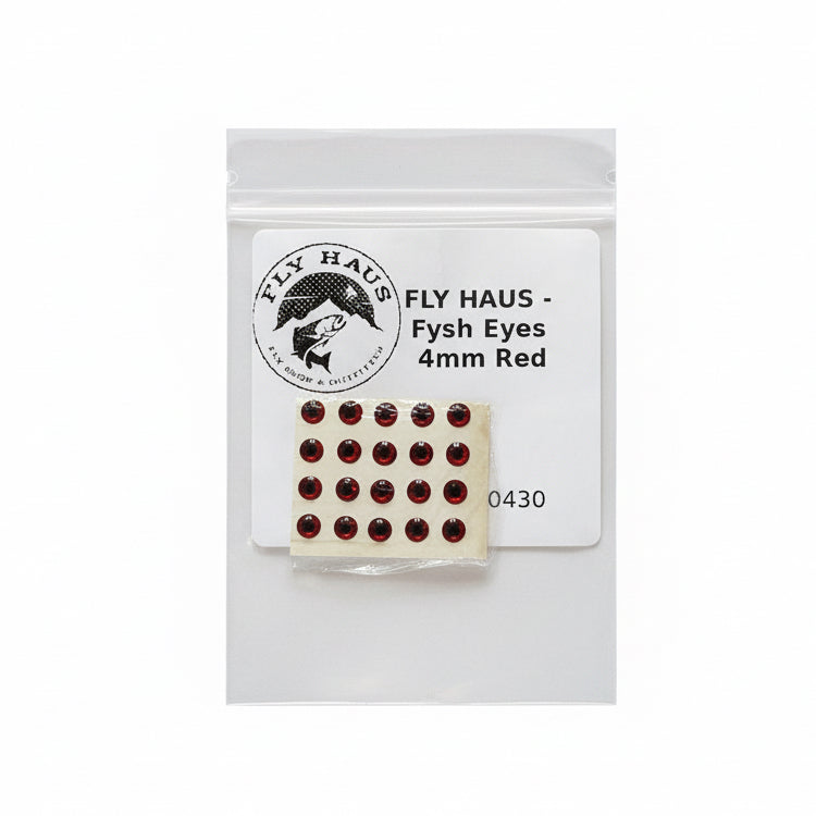 FLY HAUS - Fysh Eyes 4mm Red