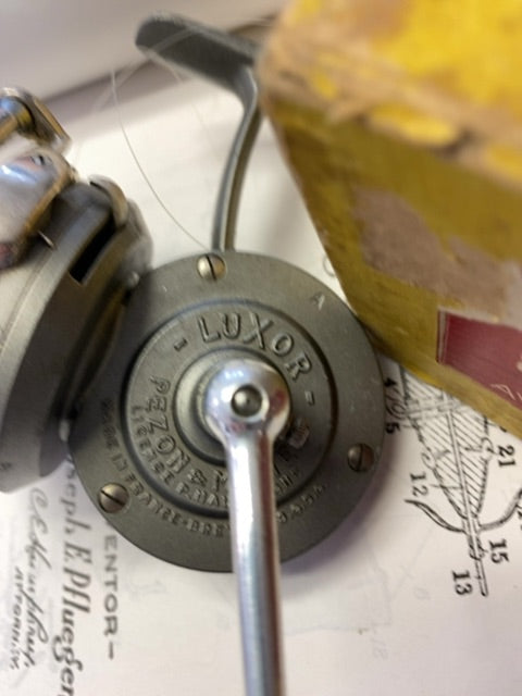 Pezon & Michel - No. 1 Moulinet Luxor w/ Spare Spool Fishing Reel