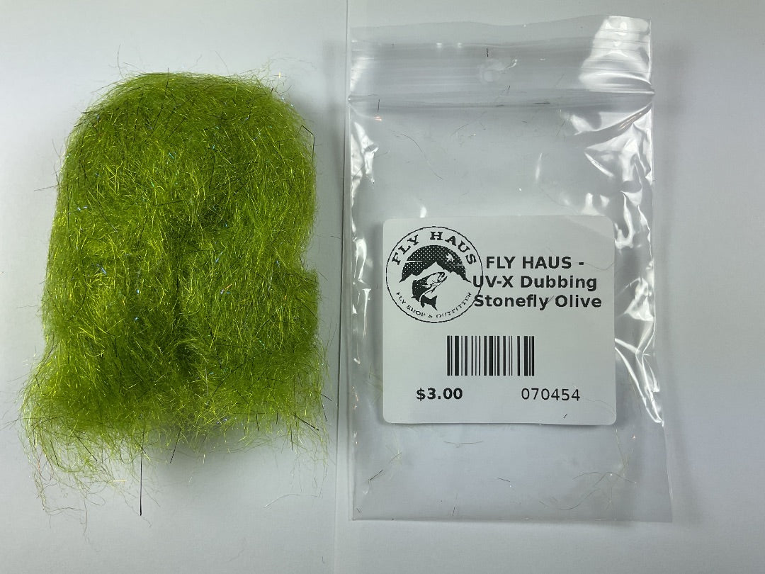 FLY HAUS - UV-X Dubbing Stonefly Olive