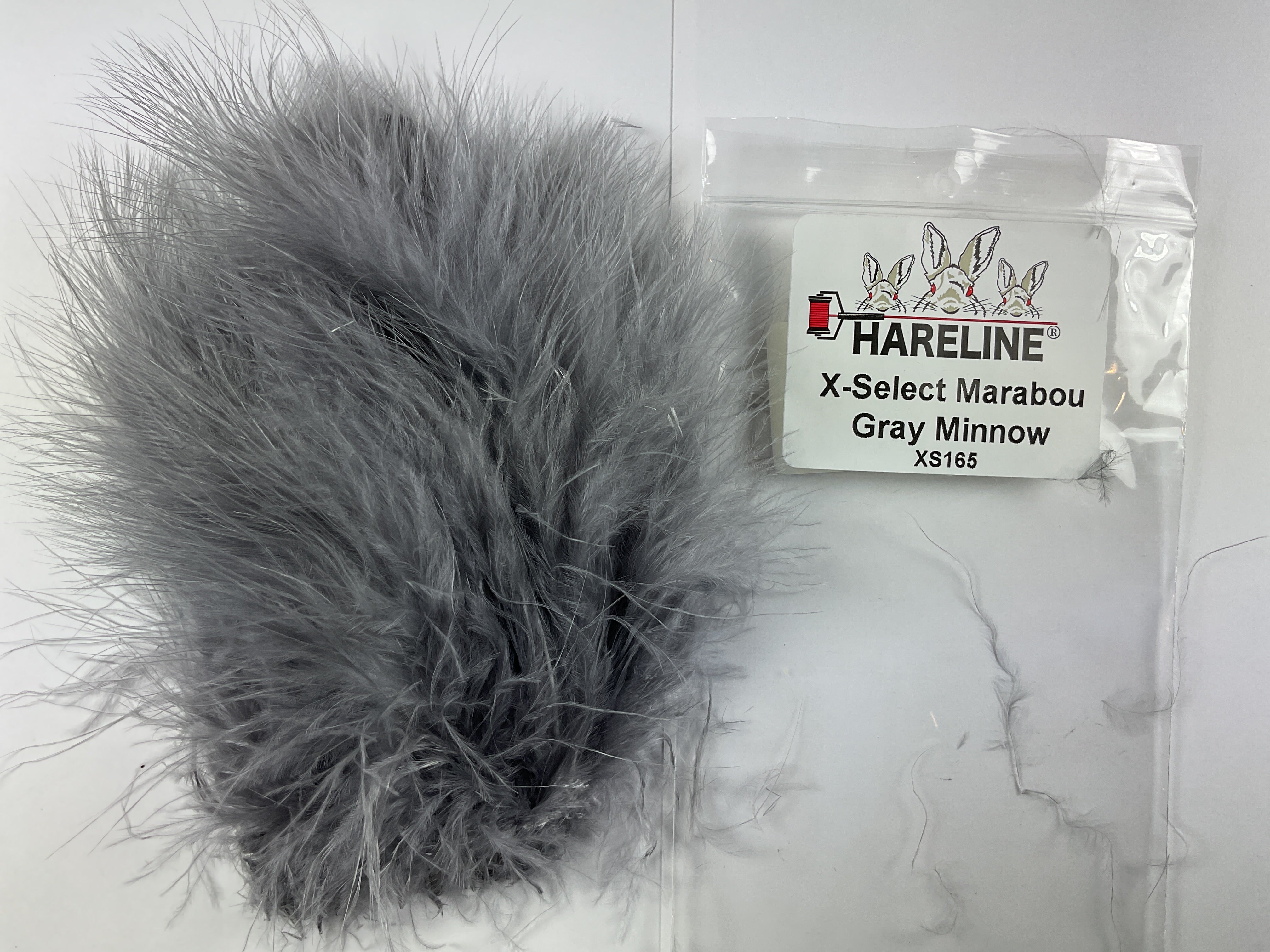 X-Select Marabou Gray Minnow #165