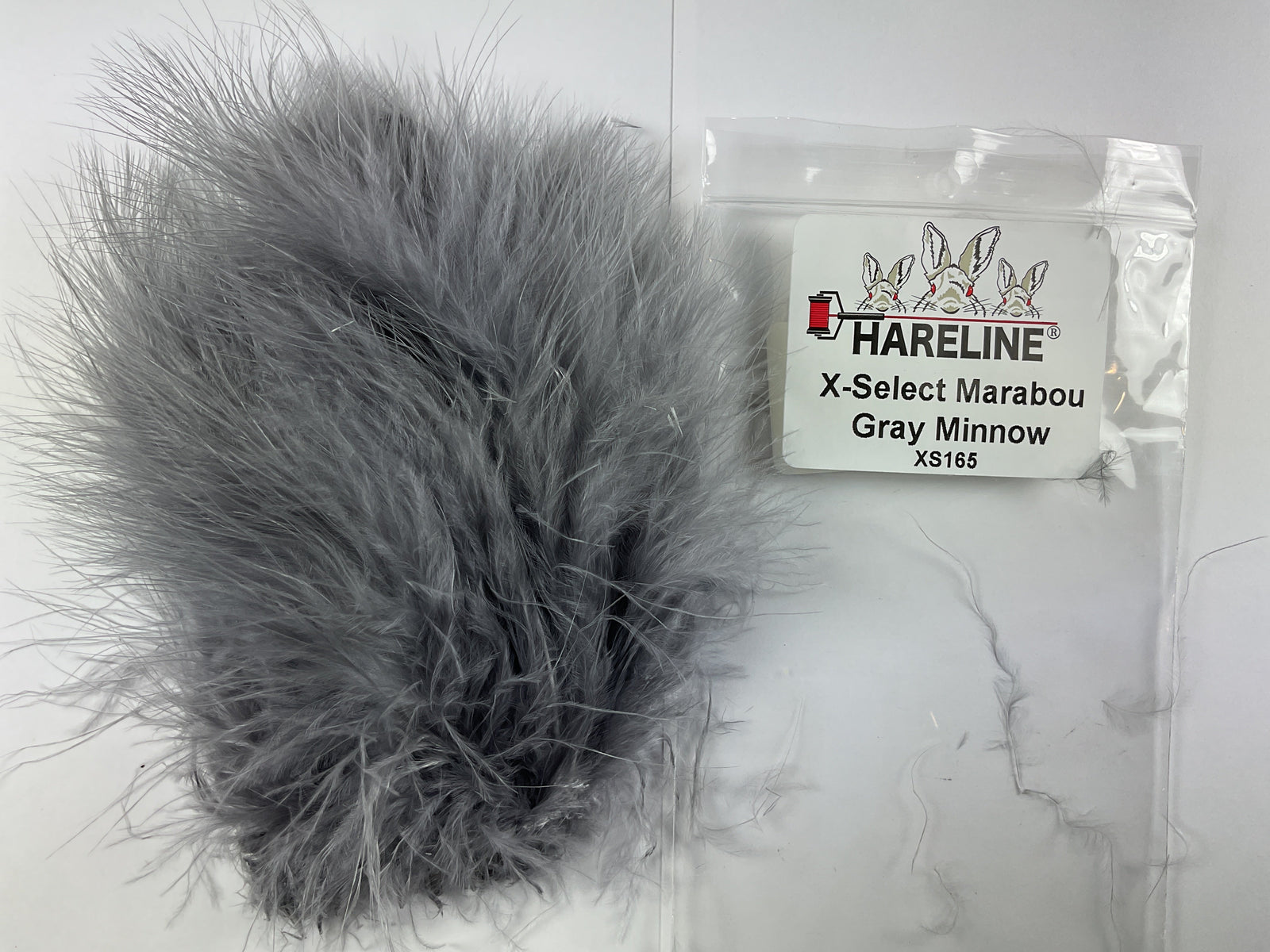 X-Select Marabou Gray Minnow #165