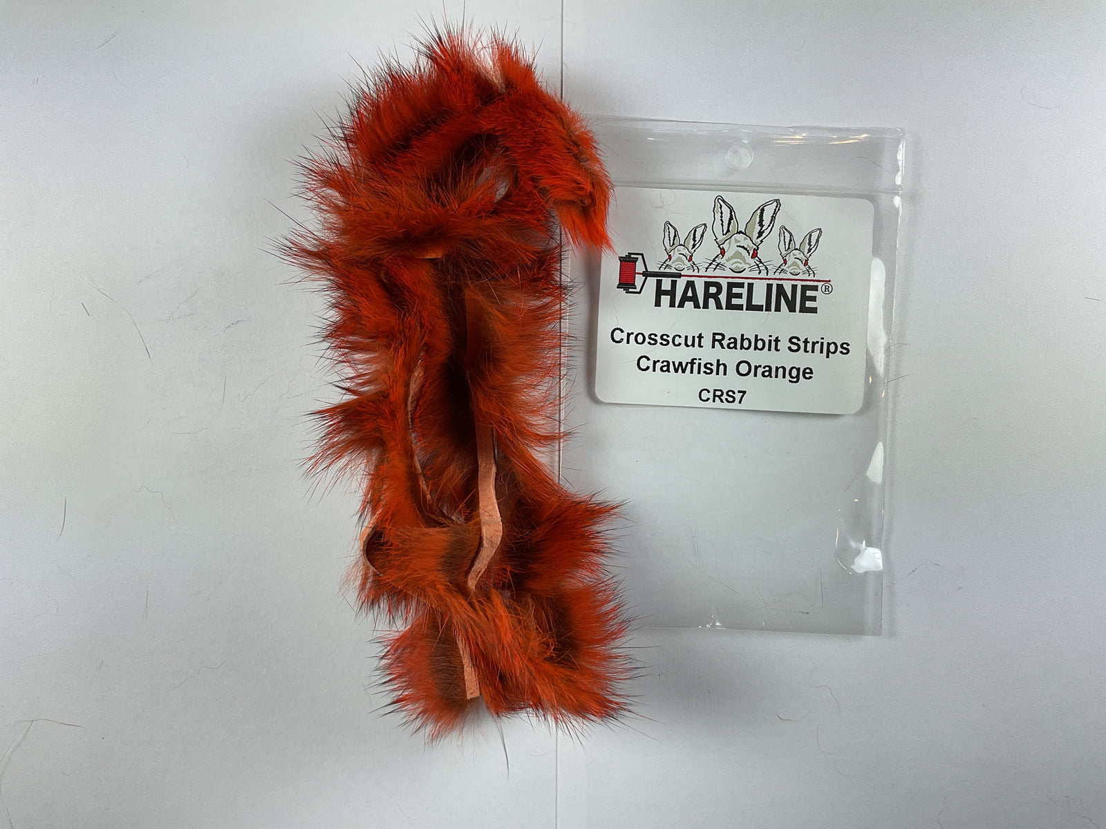 Crosscut Rabbit Strips Crawfish Orange #7