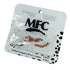 MFC - Slotted Tungsten Beads Copper 2.8mm (7/64)