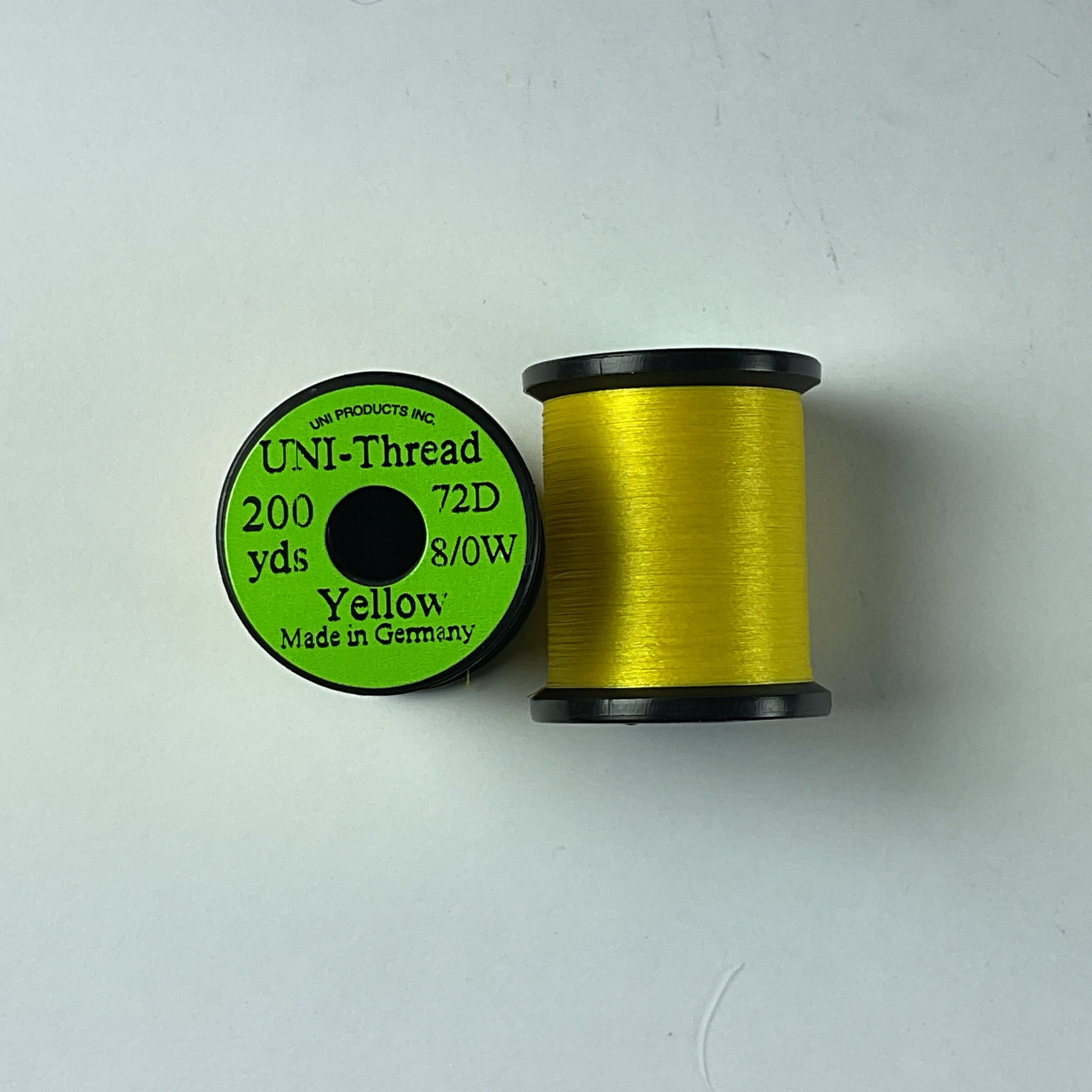 Uni 8/0 Waxed Thread Yellow #383