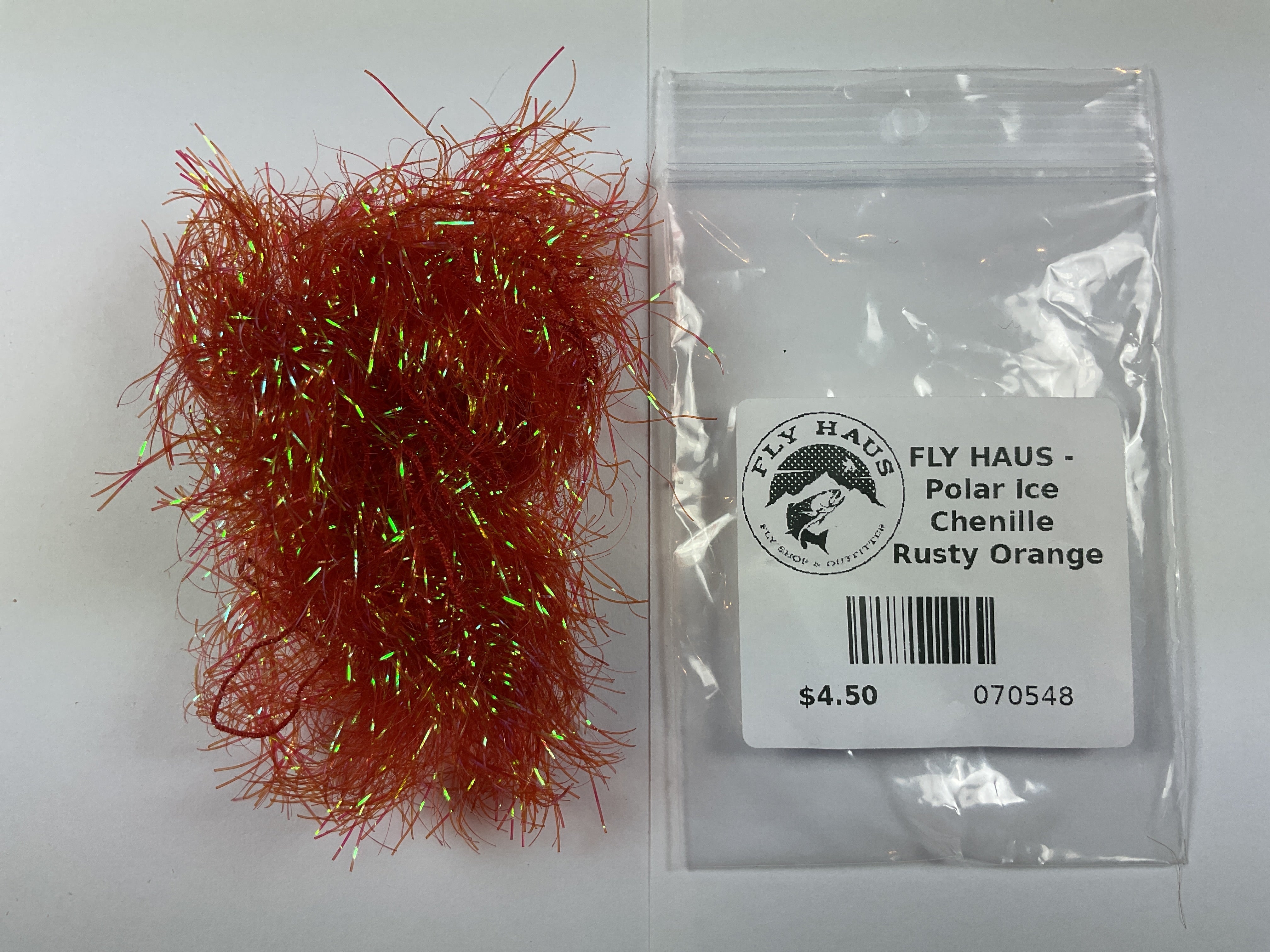 FLY HAUS - Polar Ice Chenille Rusty Orange