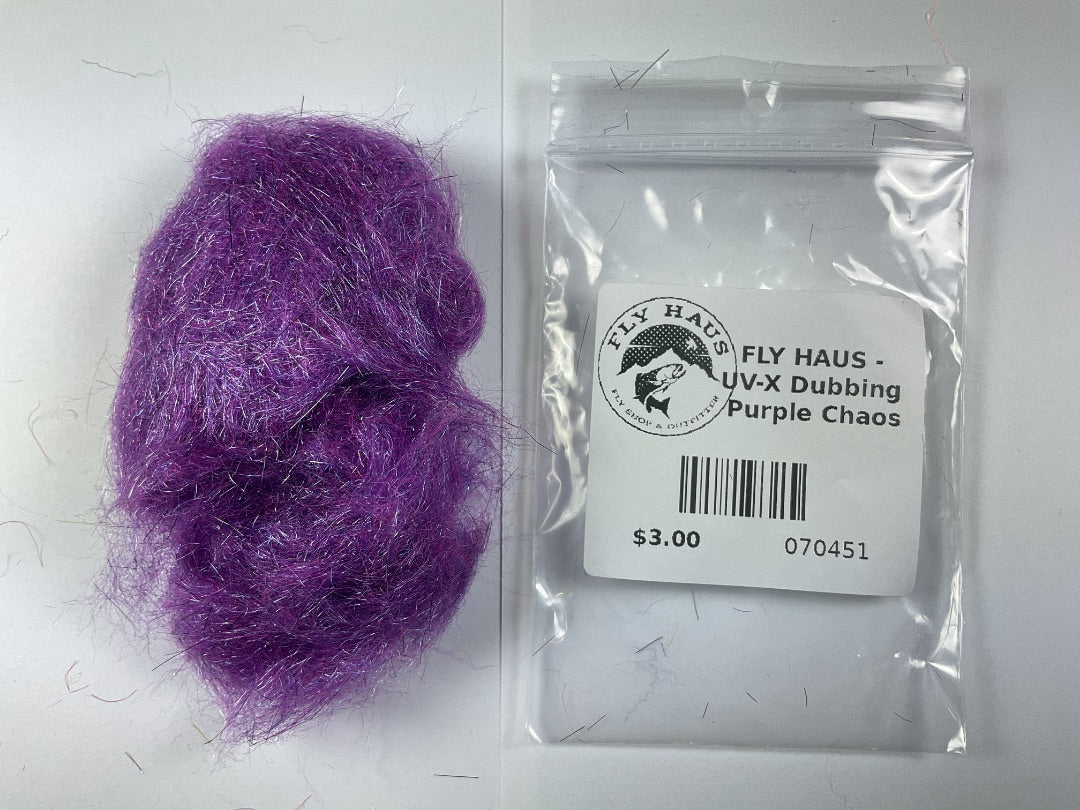 FLY HAUS - UV-X Dubbing Purple Chaos