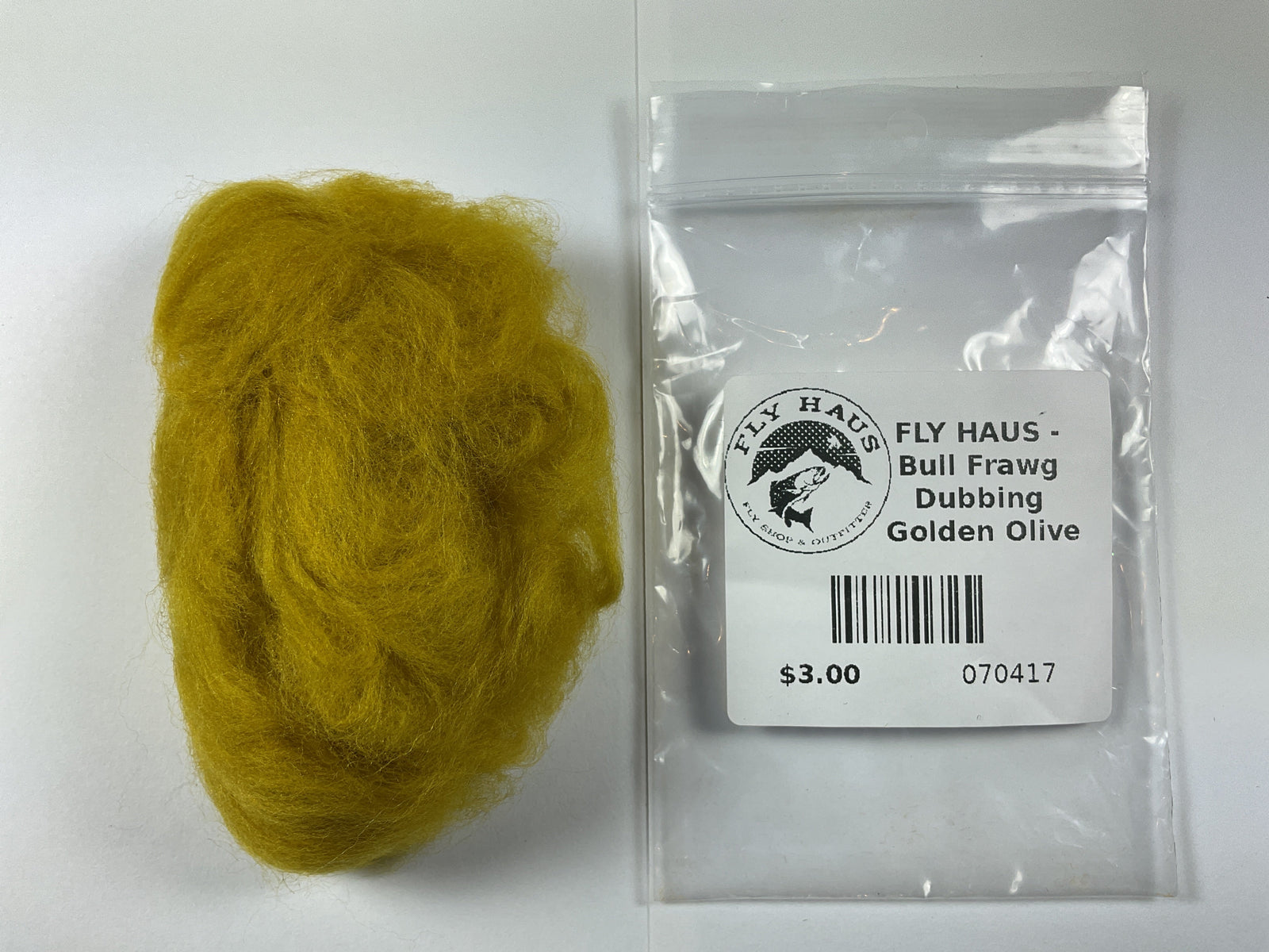 FLY HAUS - Bull Frawg Dubbing Golden Olive