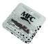 MFC - Slotted Tungsten Beads Matte Brown 4.3mm (11/64)