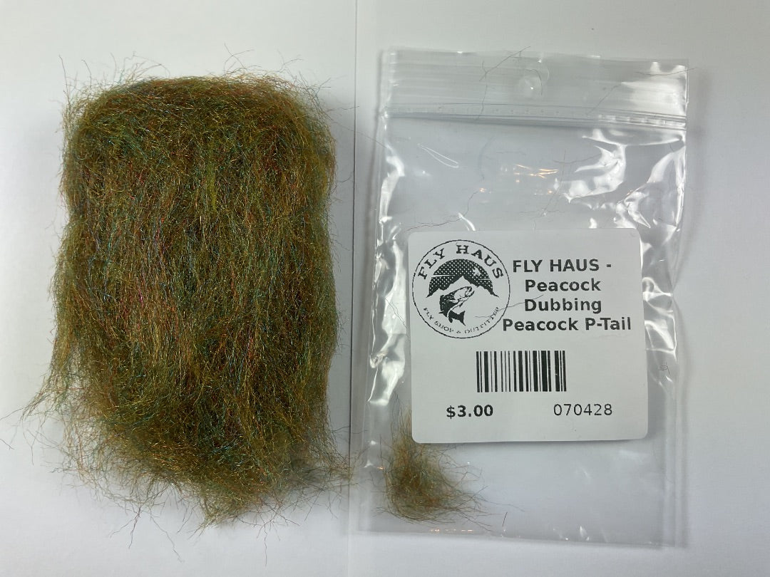 FLY HAUS - Peacock Dubbing Peacock P-Tail