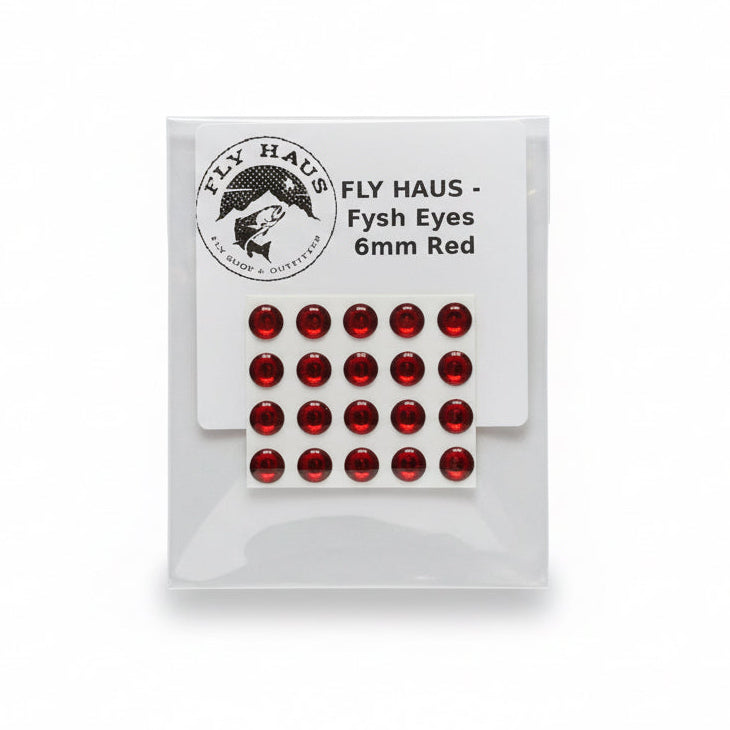 FLY HAUS - Fysh Eyes 6mm Red