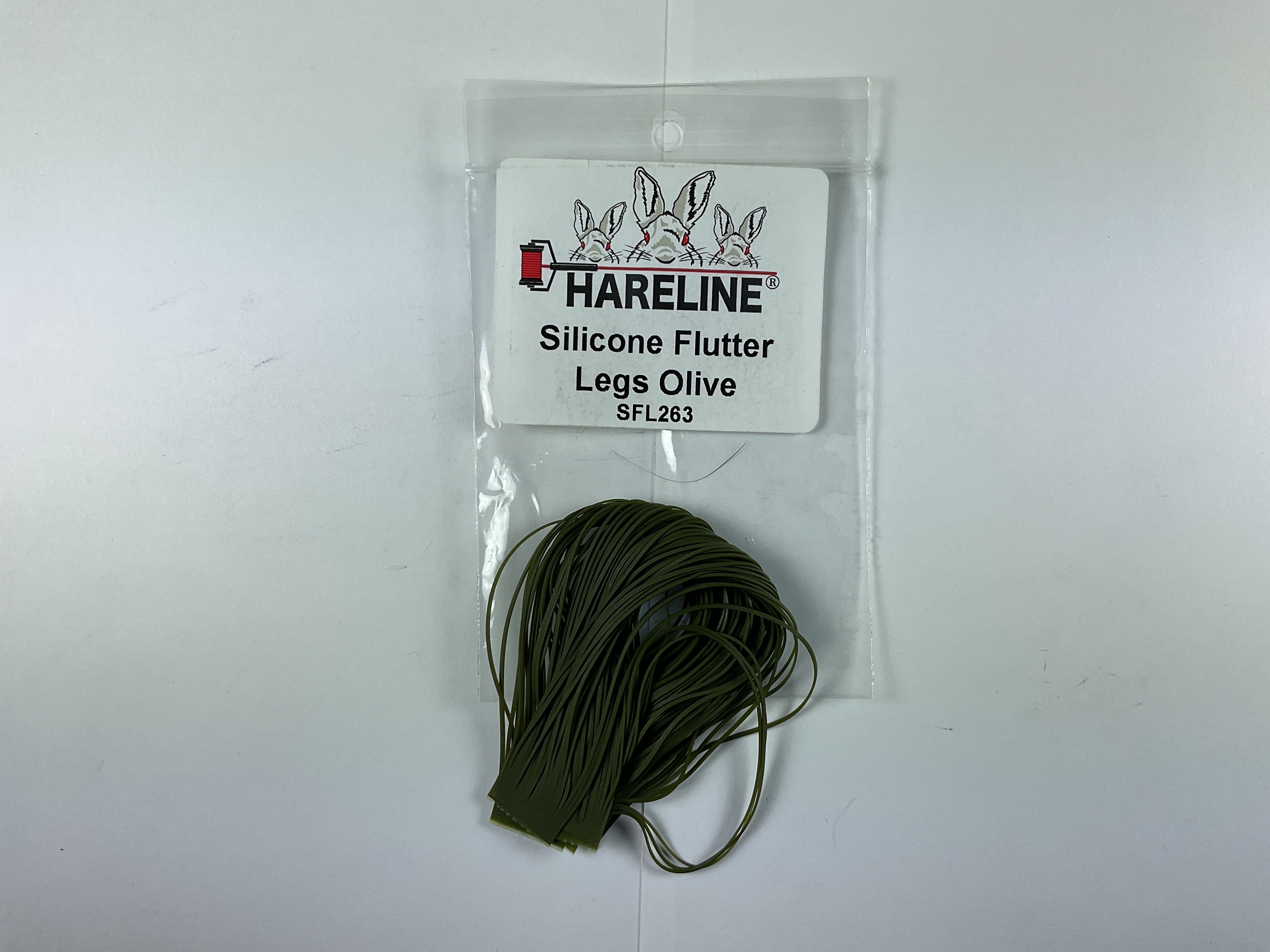 Silicone Flutter Legs - Olive