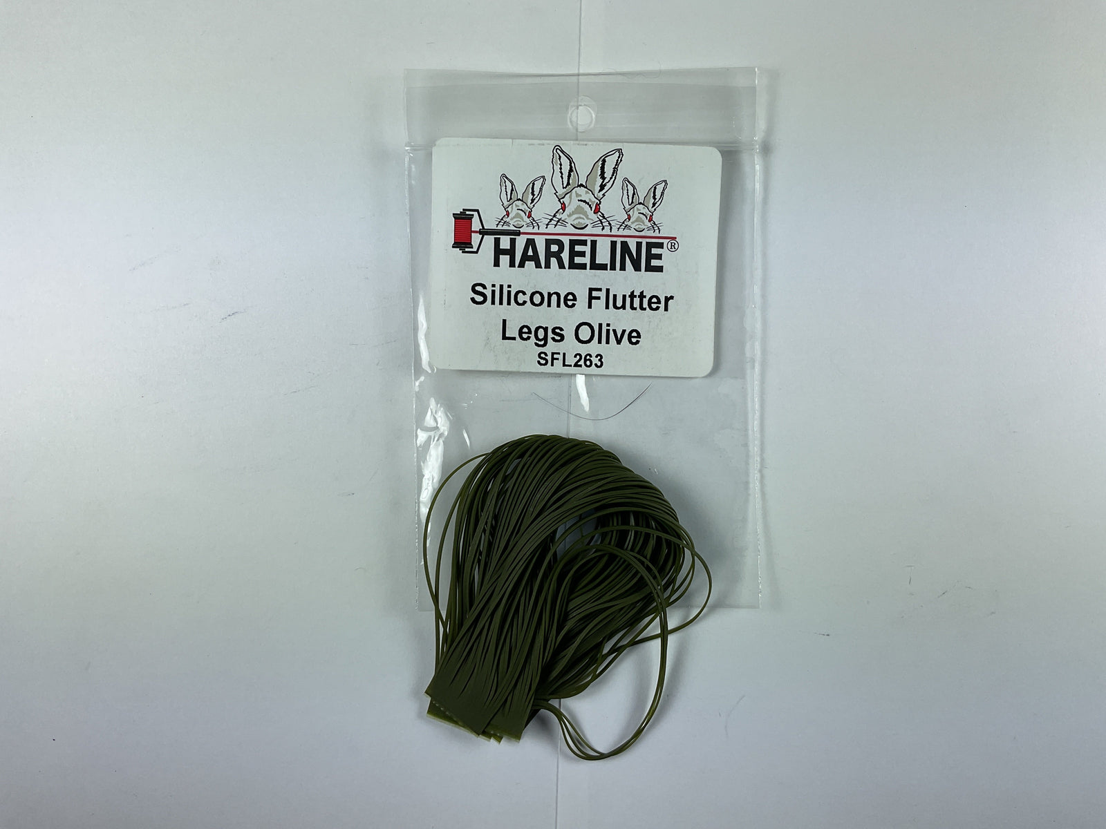 Silicone Flutter Legs - Olive