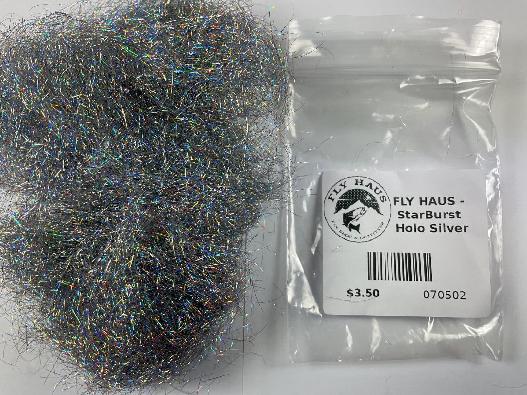 FLY HAUS - StarBurst  Dubbing Holo Silver