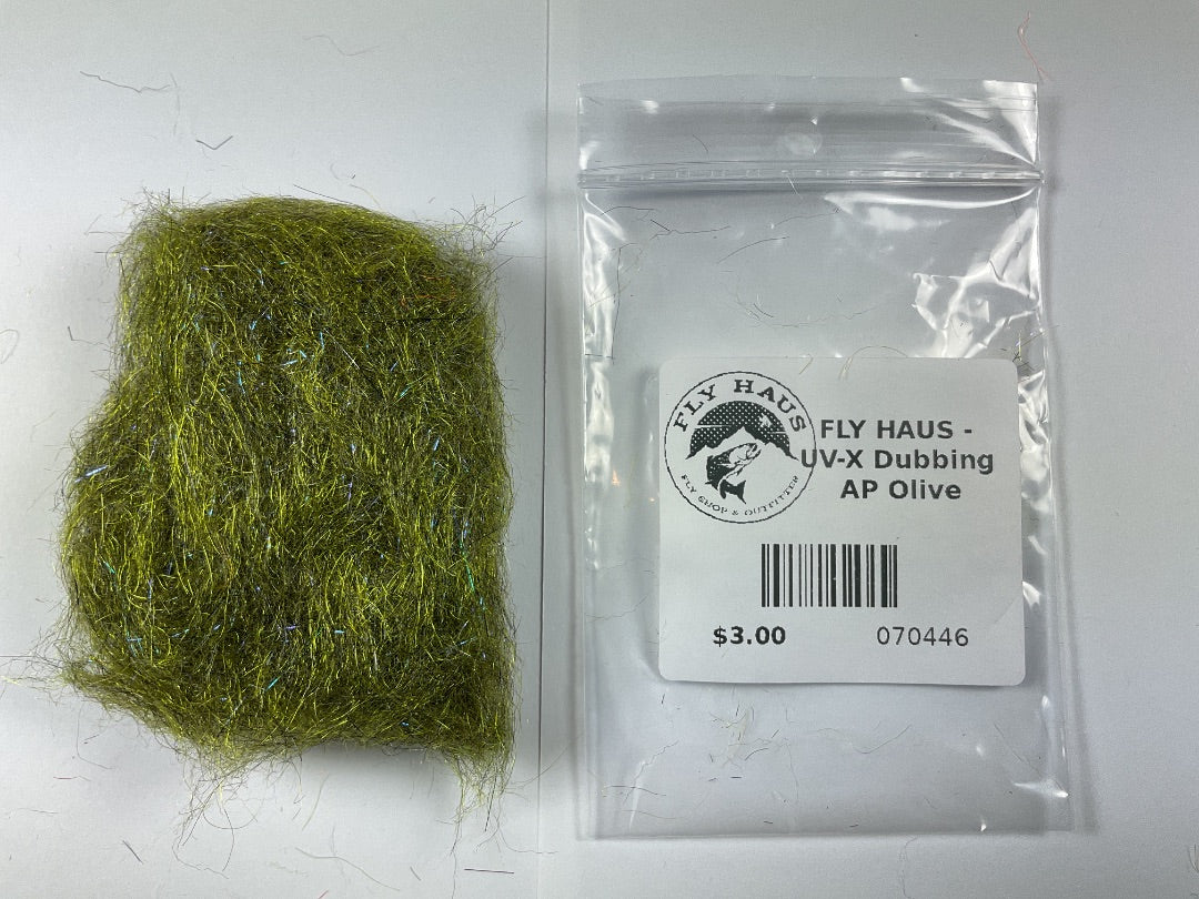 FLY HAUS - UV-X Dubbing AP Olive