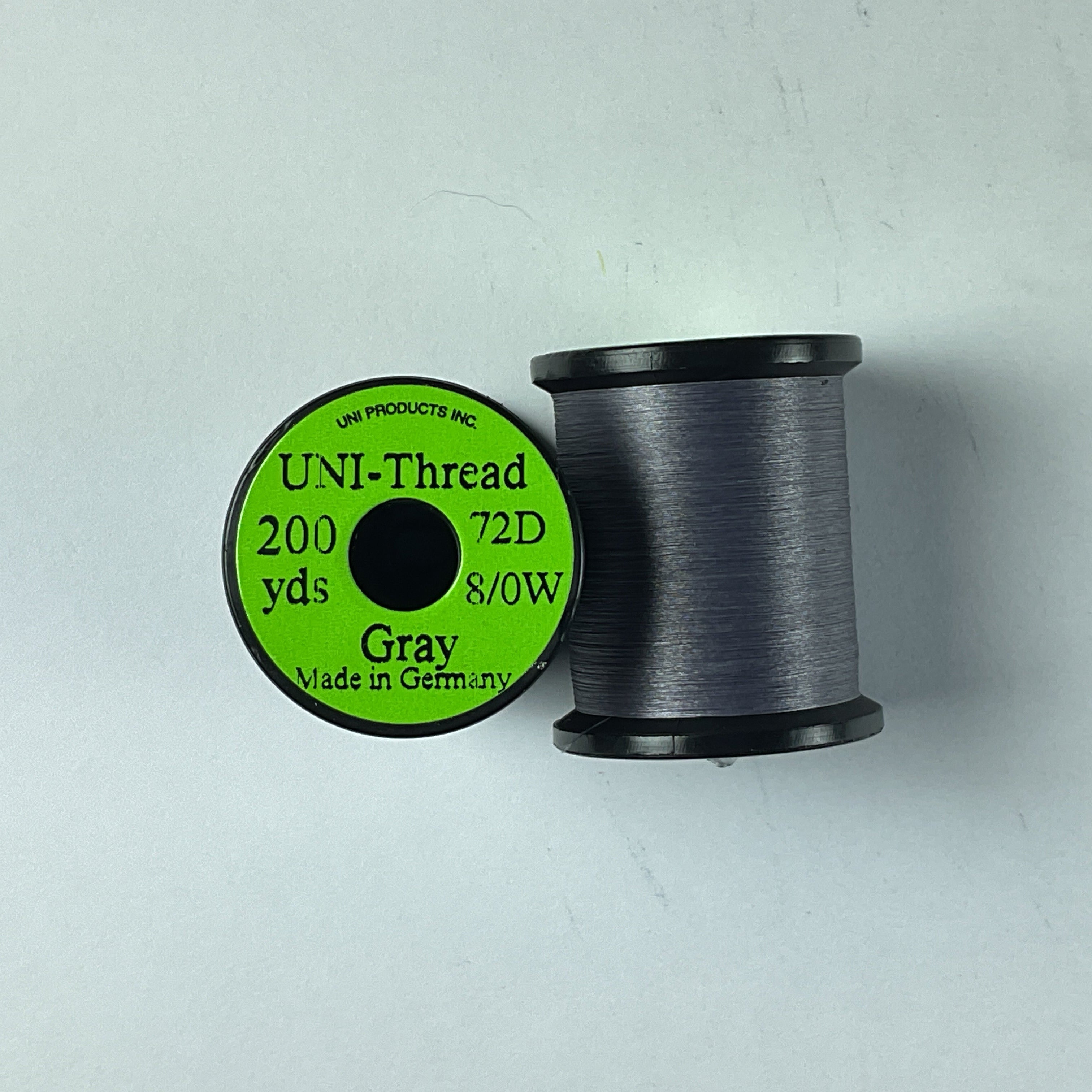 Uni 8/0 Waxed Thread Gray #165