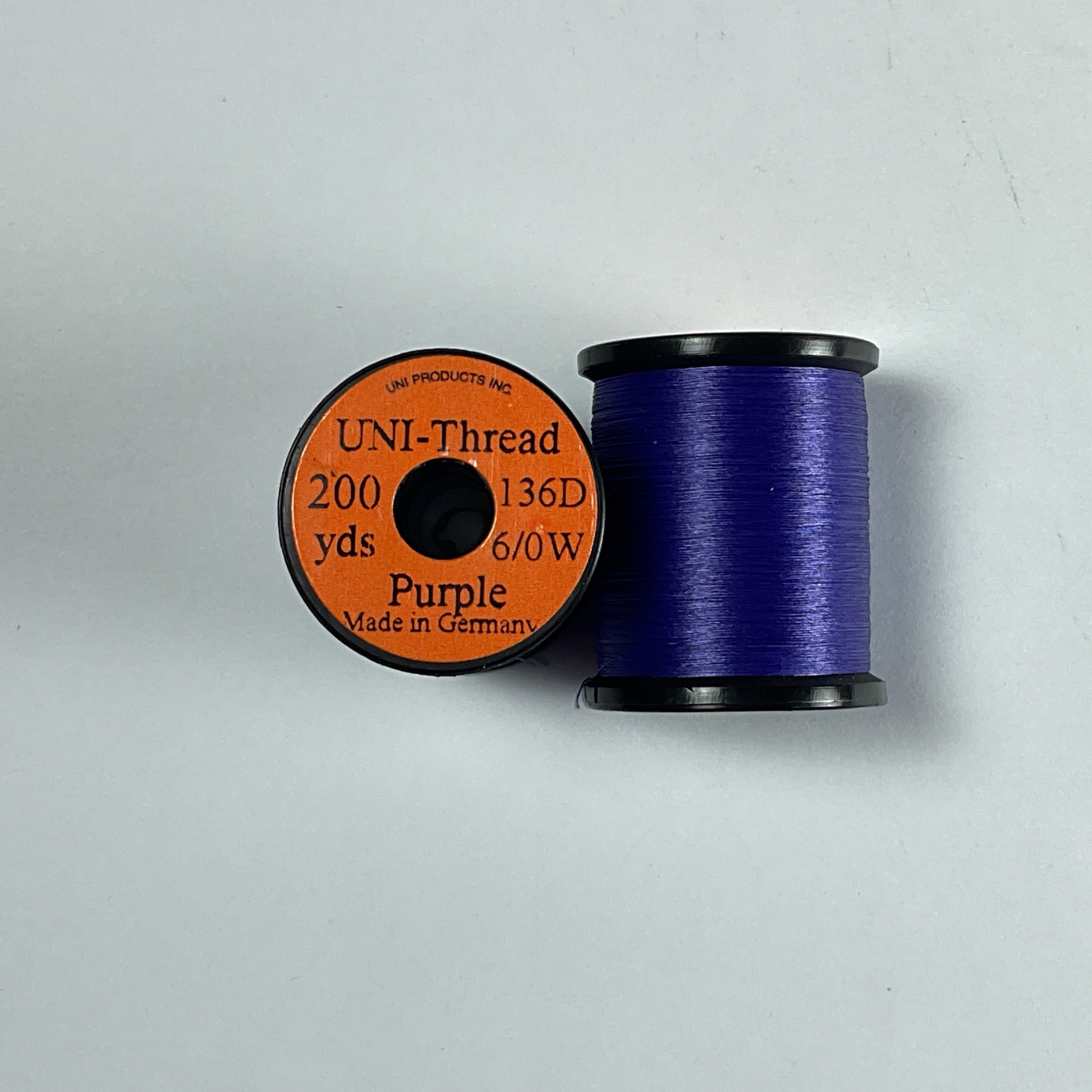 Uni 6/0 Waxed Thread Purple #298