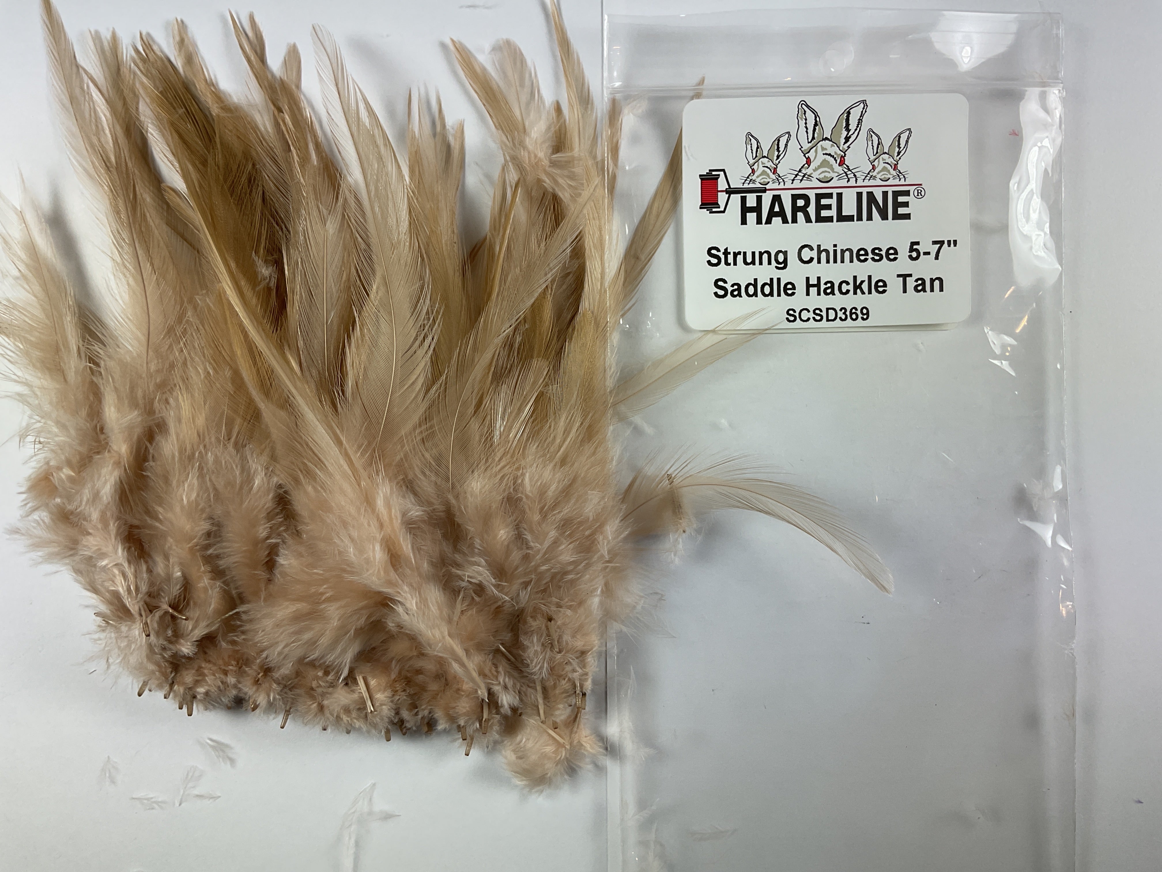 Strung Chinese 5-7 inch Saddle Tan #369