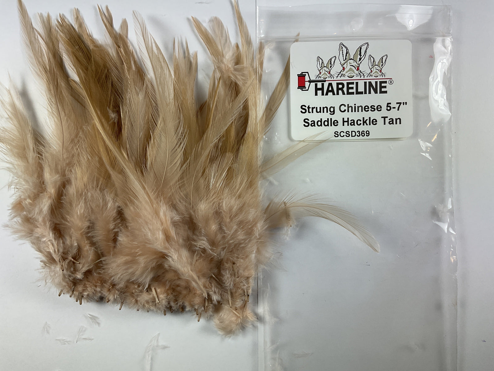 Strung Chinese 5-7 inch Saddle Tan #369