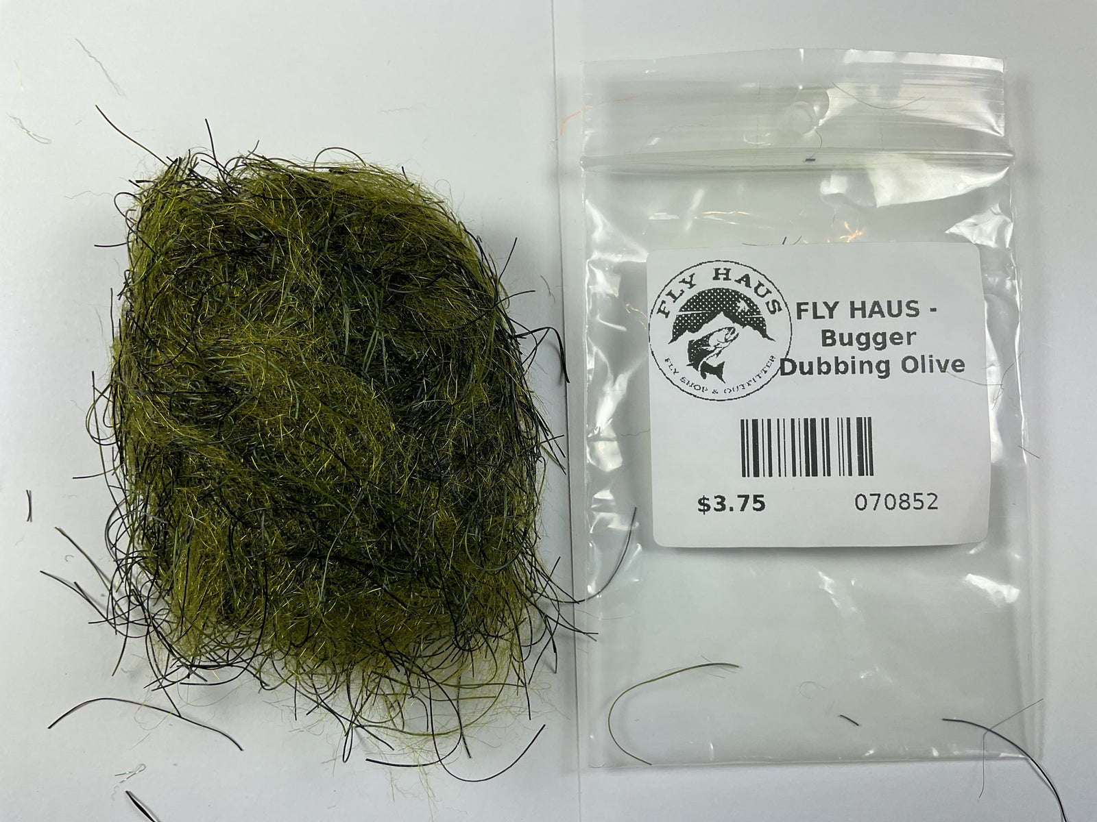FLY HAUS - Bugger Dubbing Olive