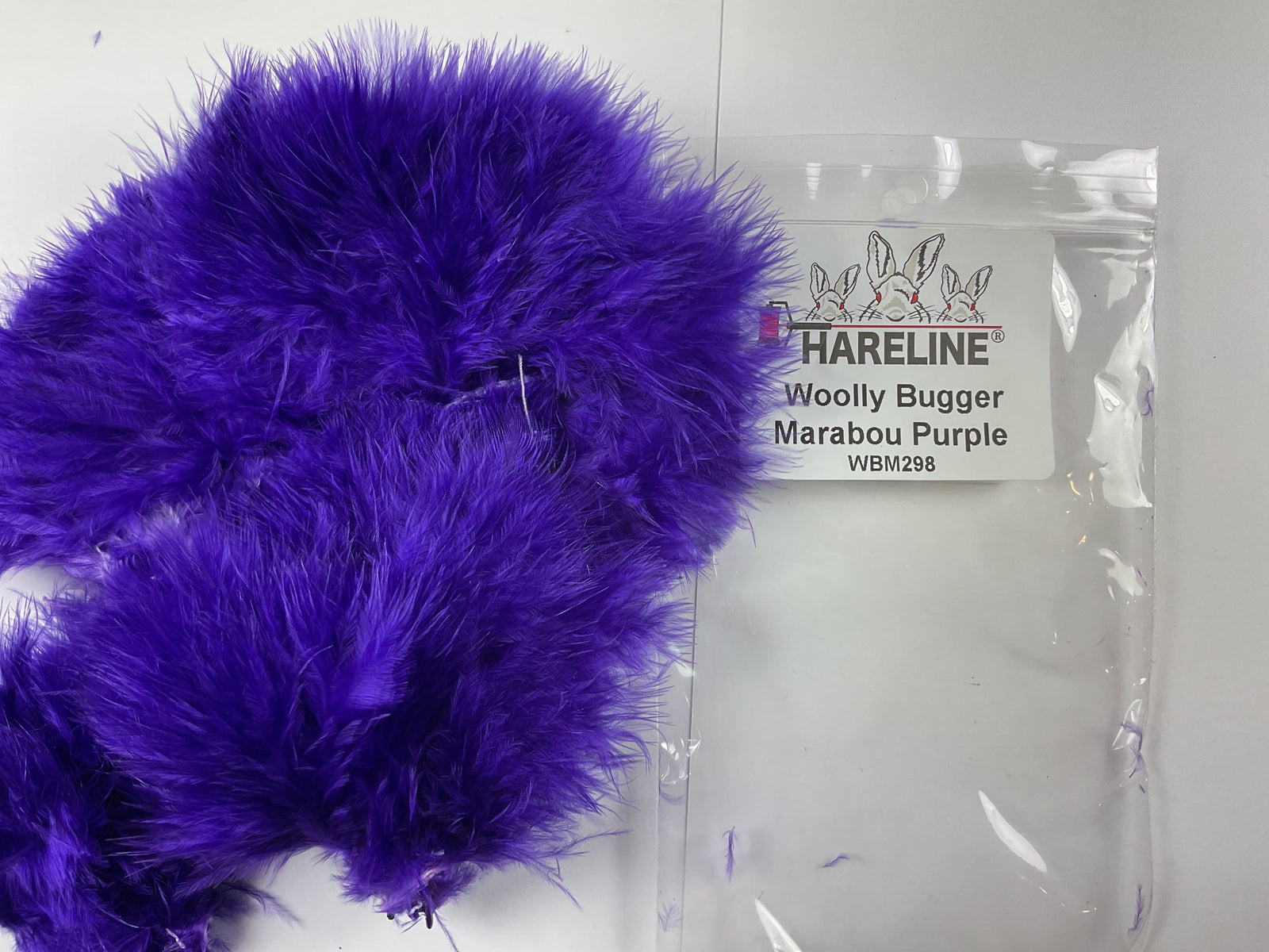 Wooly Bugger Marabou Purple #298