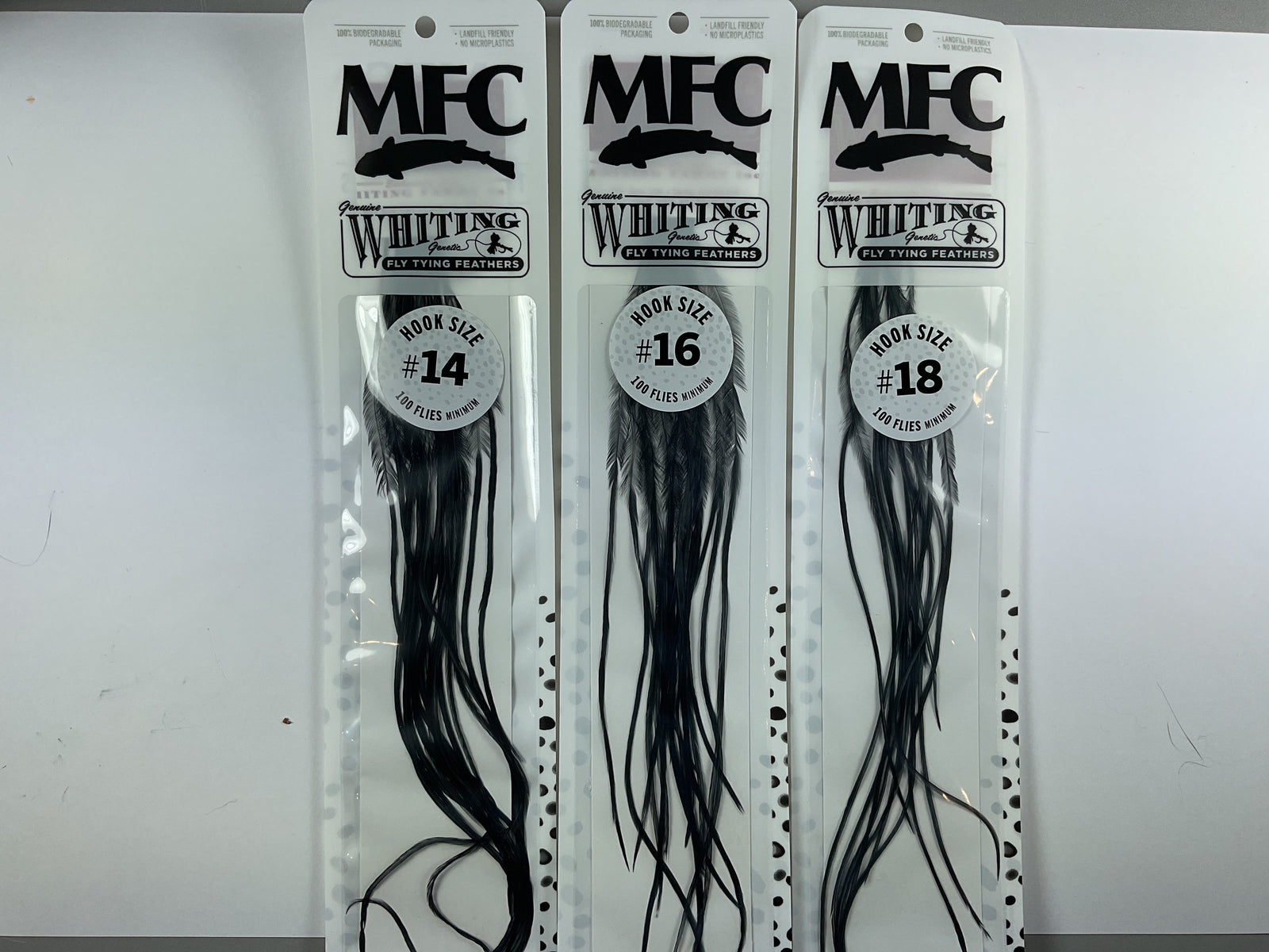 MFC - Whiting 100 Pack Black Size 18