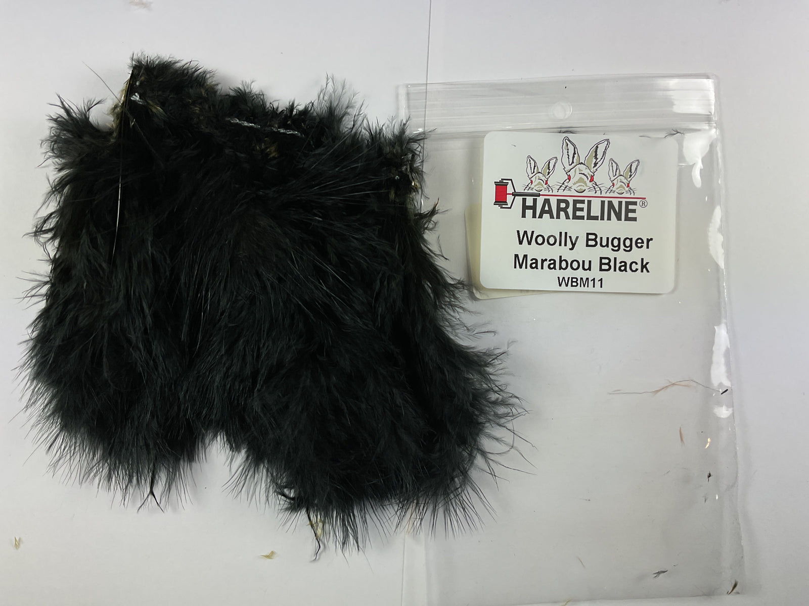 Wooly Bugger Marabou Black #11