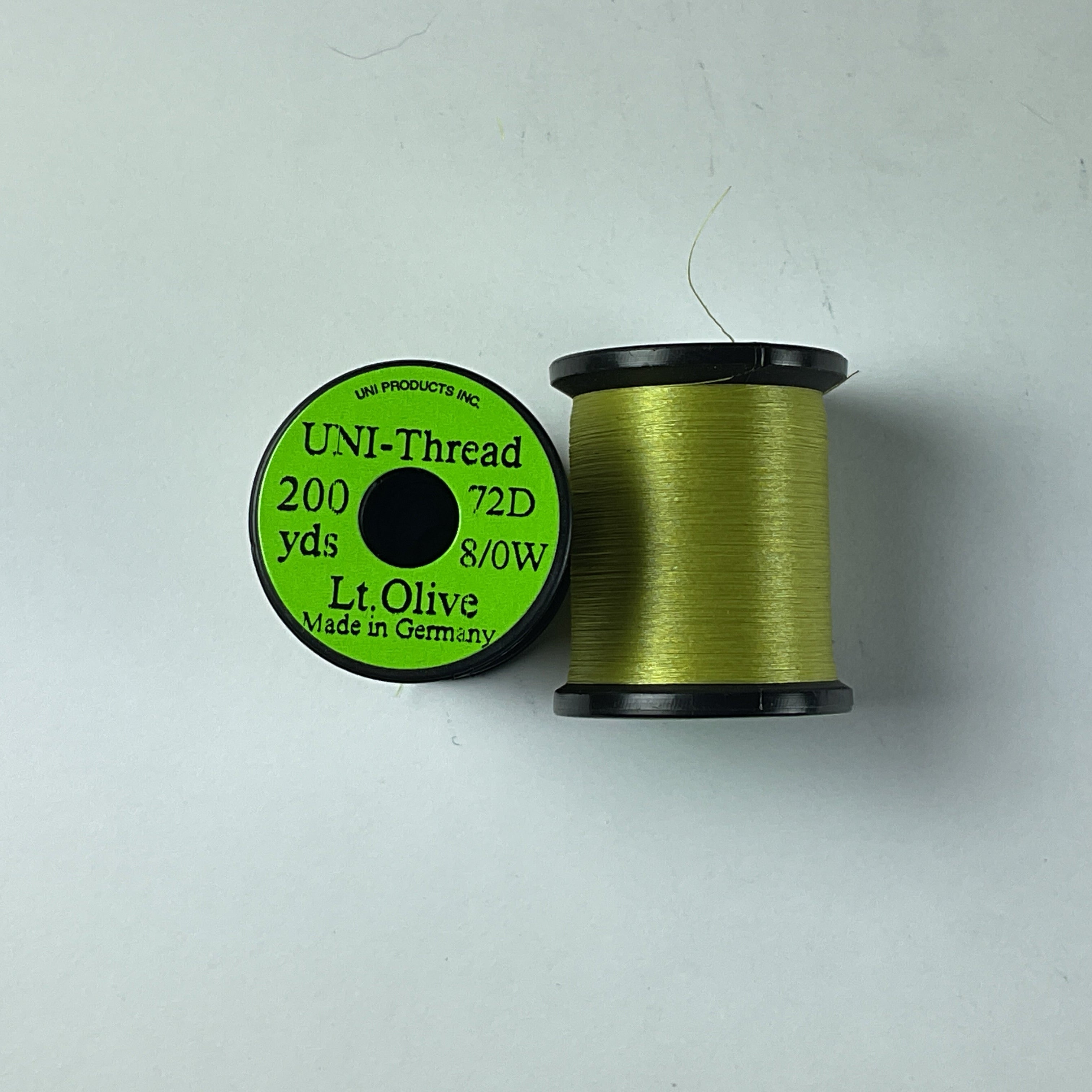 Uni 8/0 Waxed Thread Light Olive #212