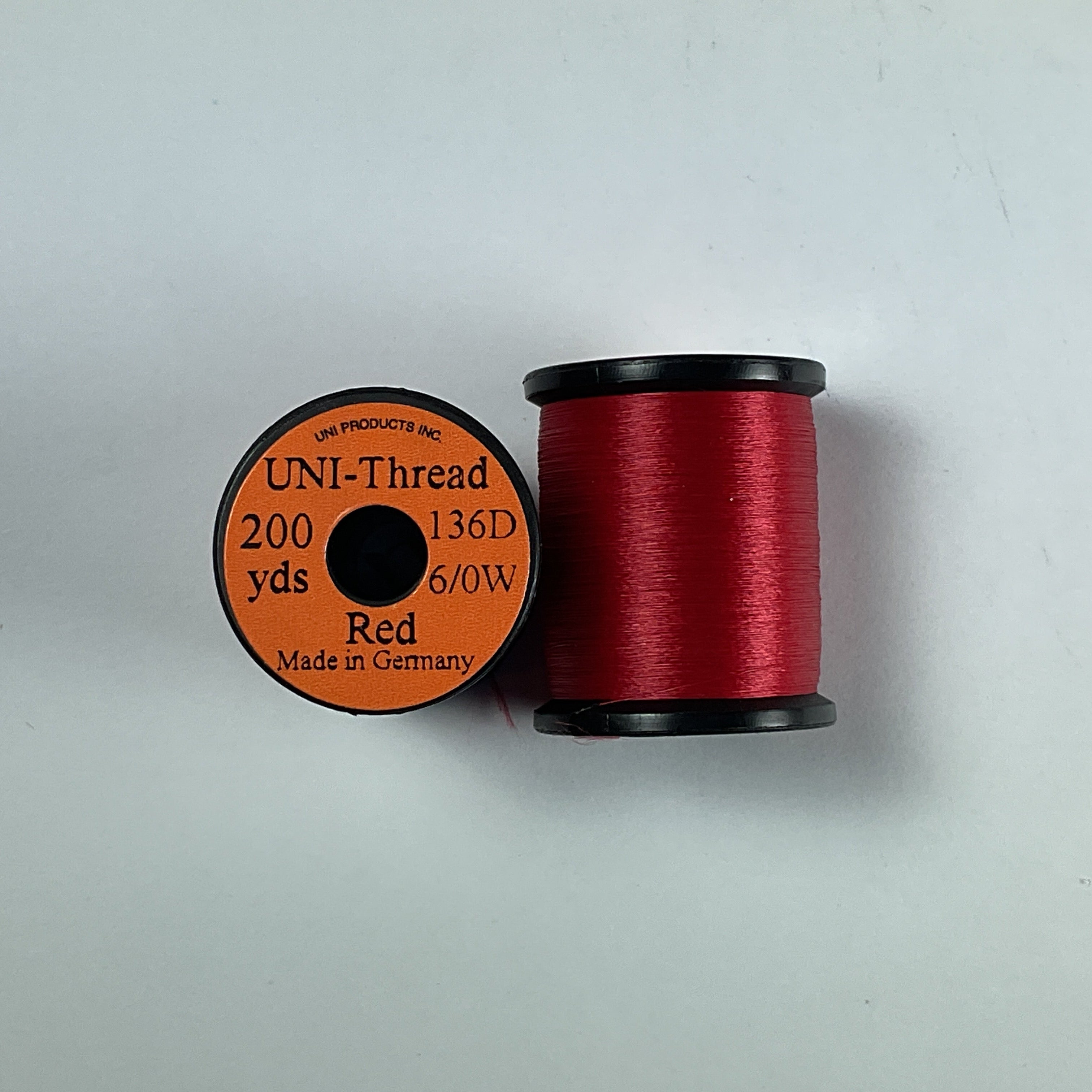 Uni 6/0 Waxed Thread Red #310