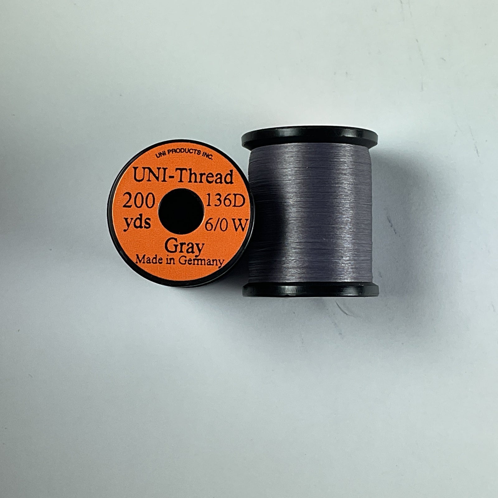Uni 6/0 Waxed Thread Gray #165